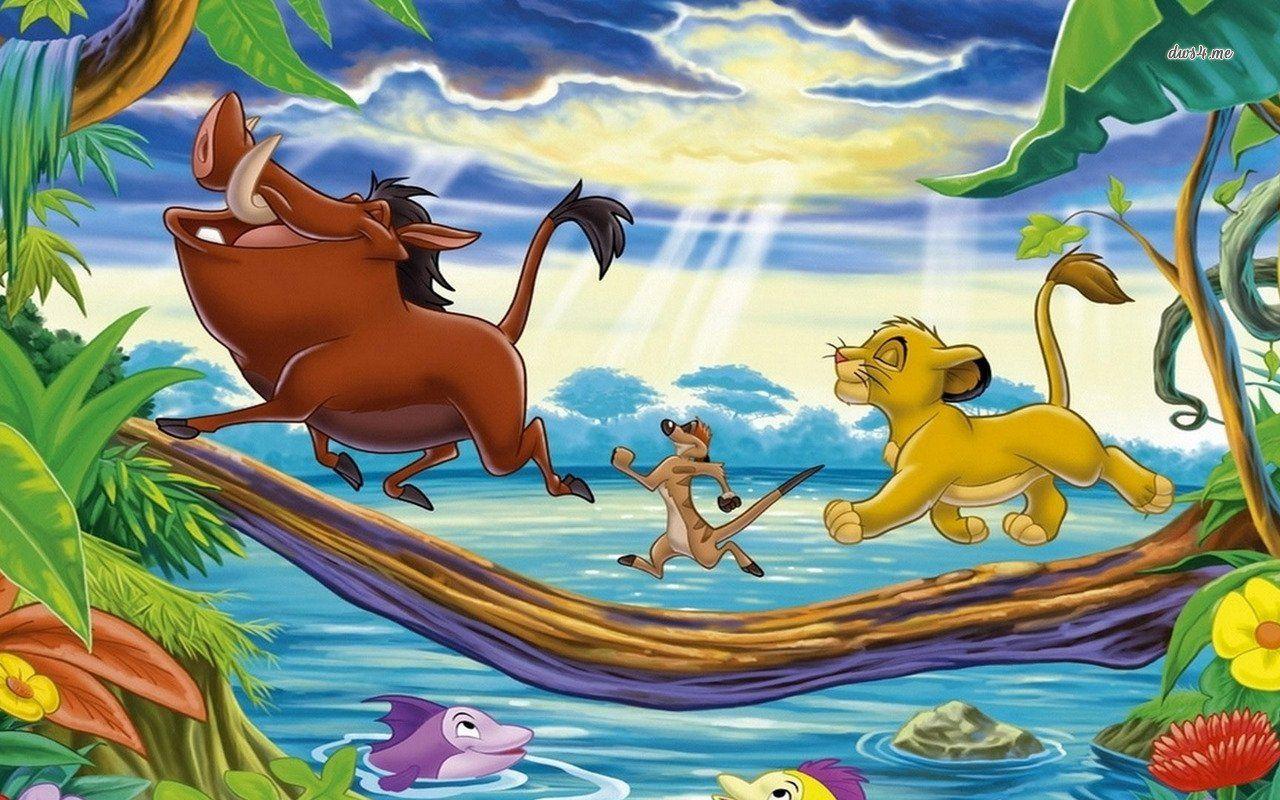 1280x800 Wallpaper Simba Lion King Cartoon