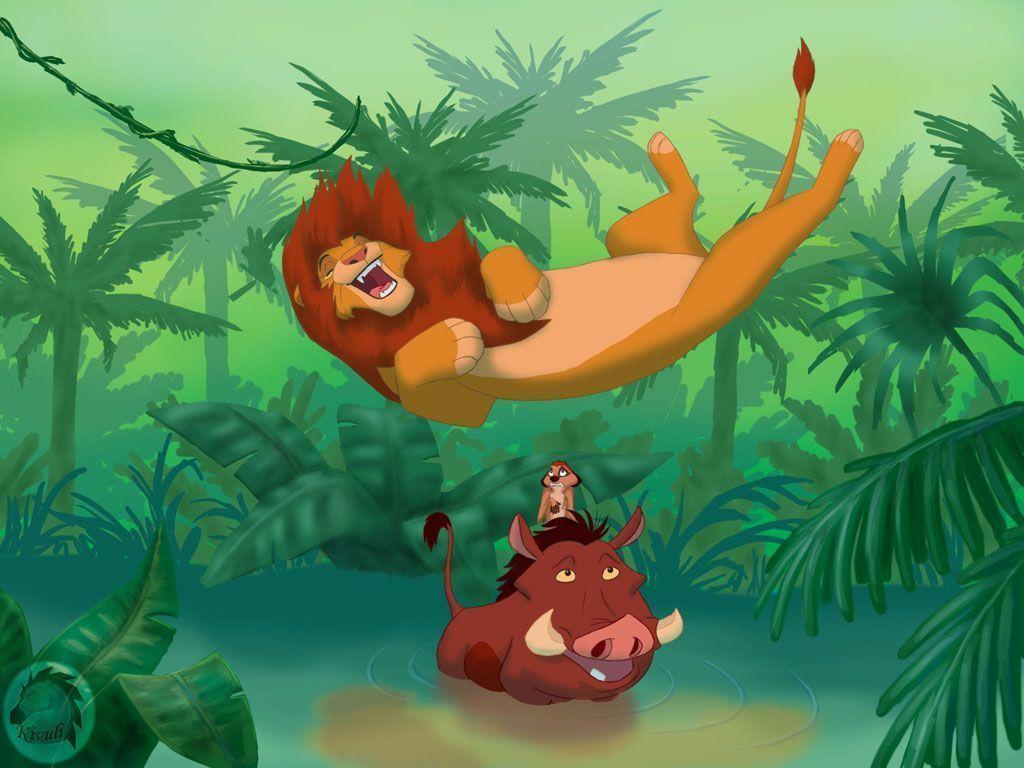 1024x768 Timon Wallpaper