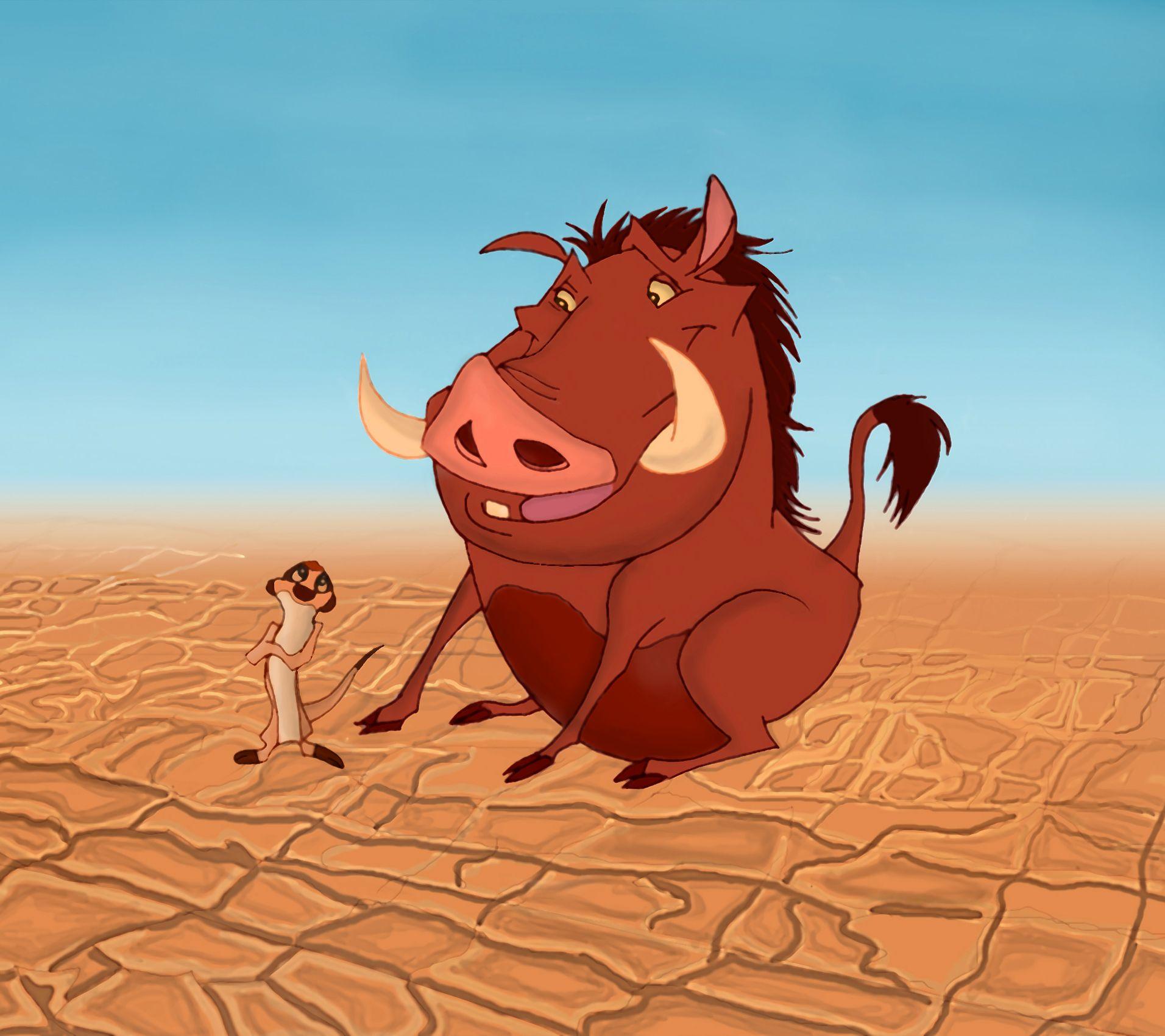 1912x1700 Timon And Pumbaa HD Wallpaper