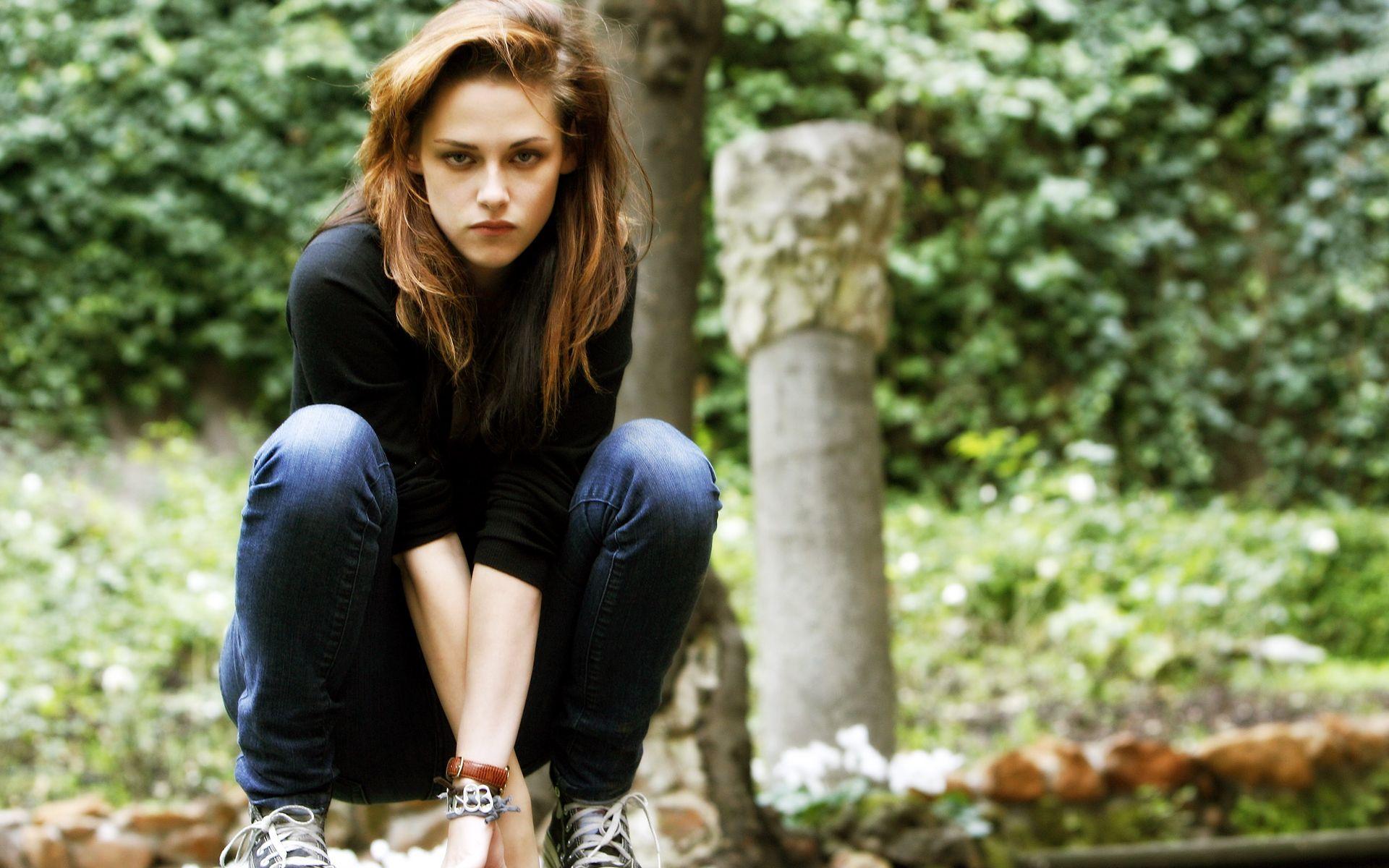 1920x1200 Women kristen stewart twilight actress long hair bella swan