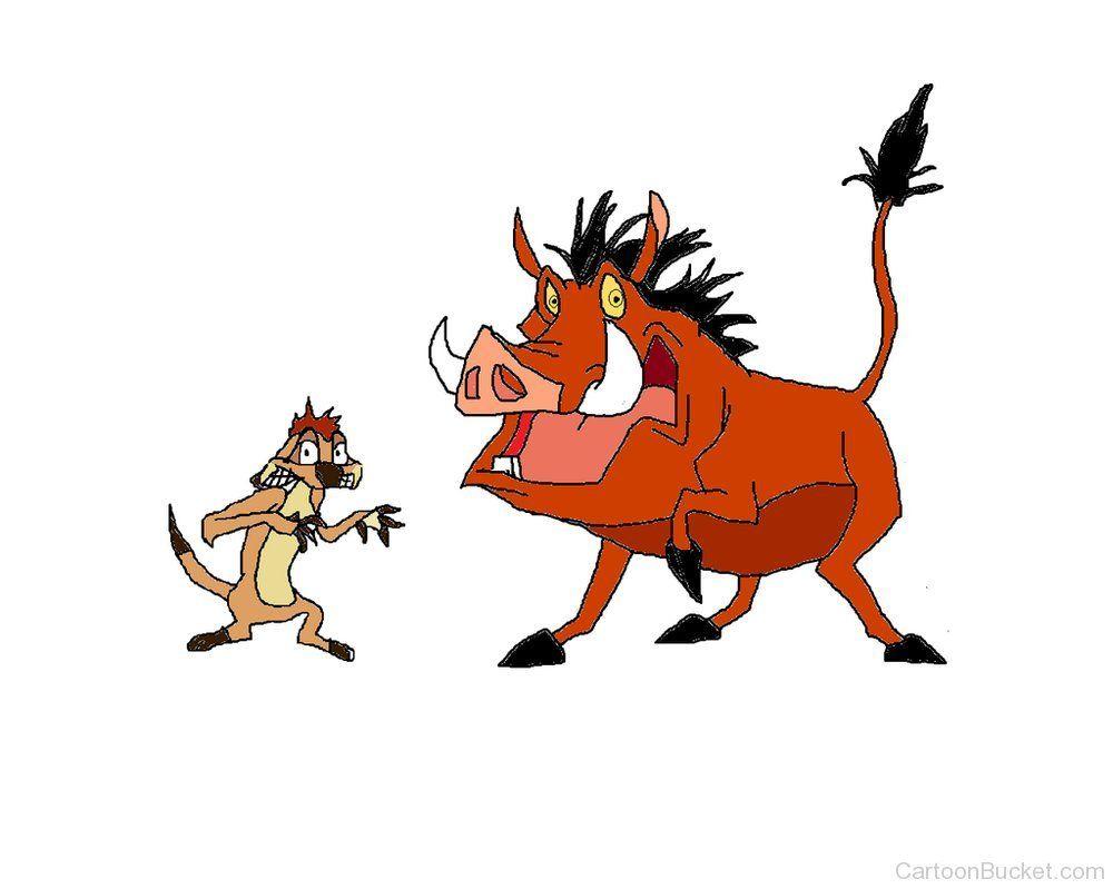 1000x799 Timon And Pumbaa Drawing