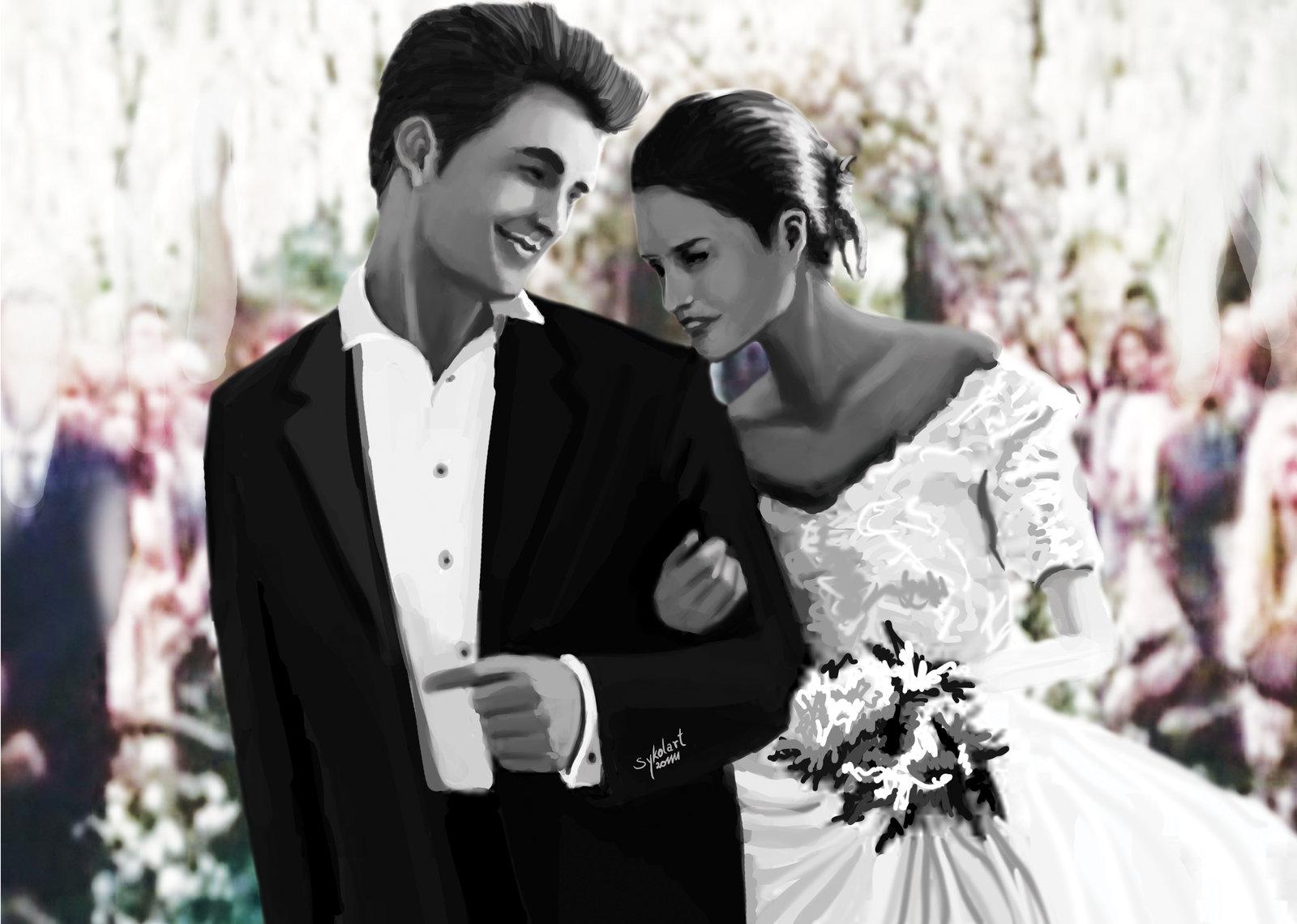 1600x1140 Free Wallpaper twilight wedding Bella SwanKristen Stewart