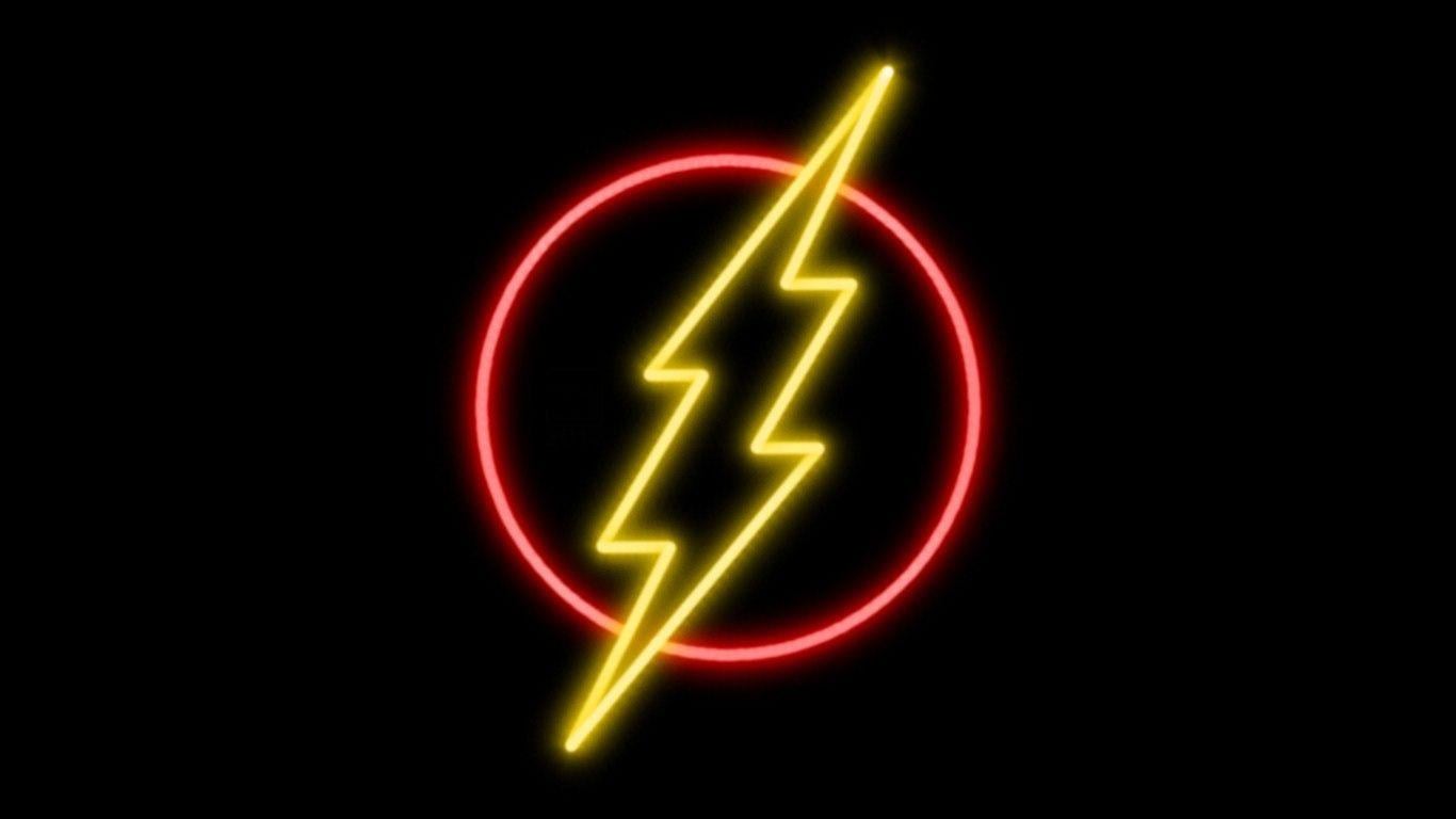 1366x768 The Flash Symbol Wallpaper (42 Wallpaper)