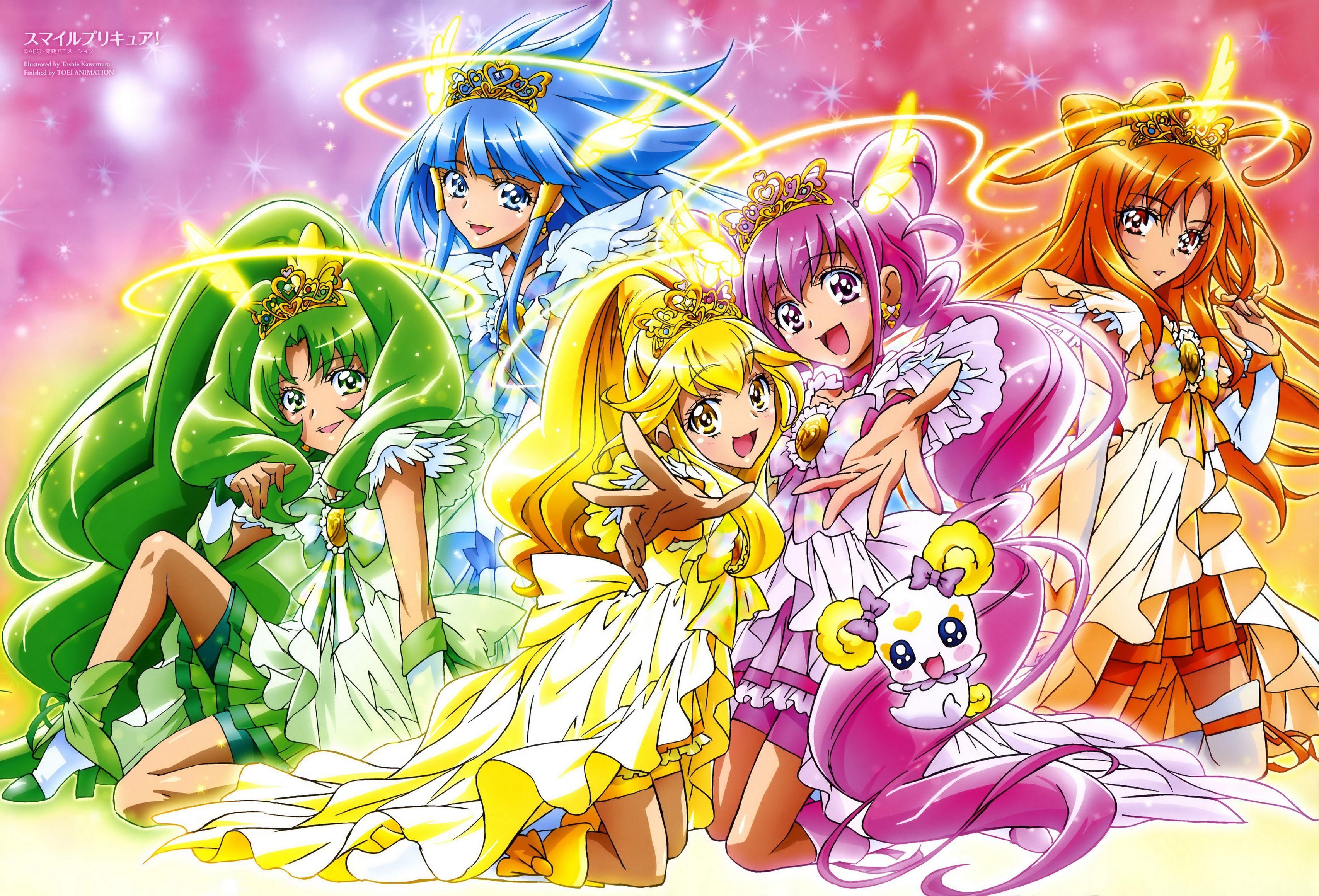 Smile Precure Wallpapers Top Free Smile Precure Backgrounds Wallpaperaccess