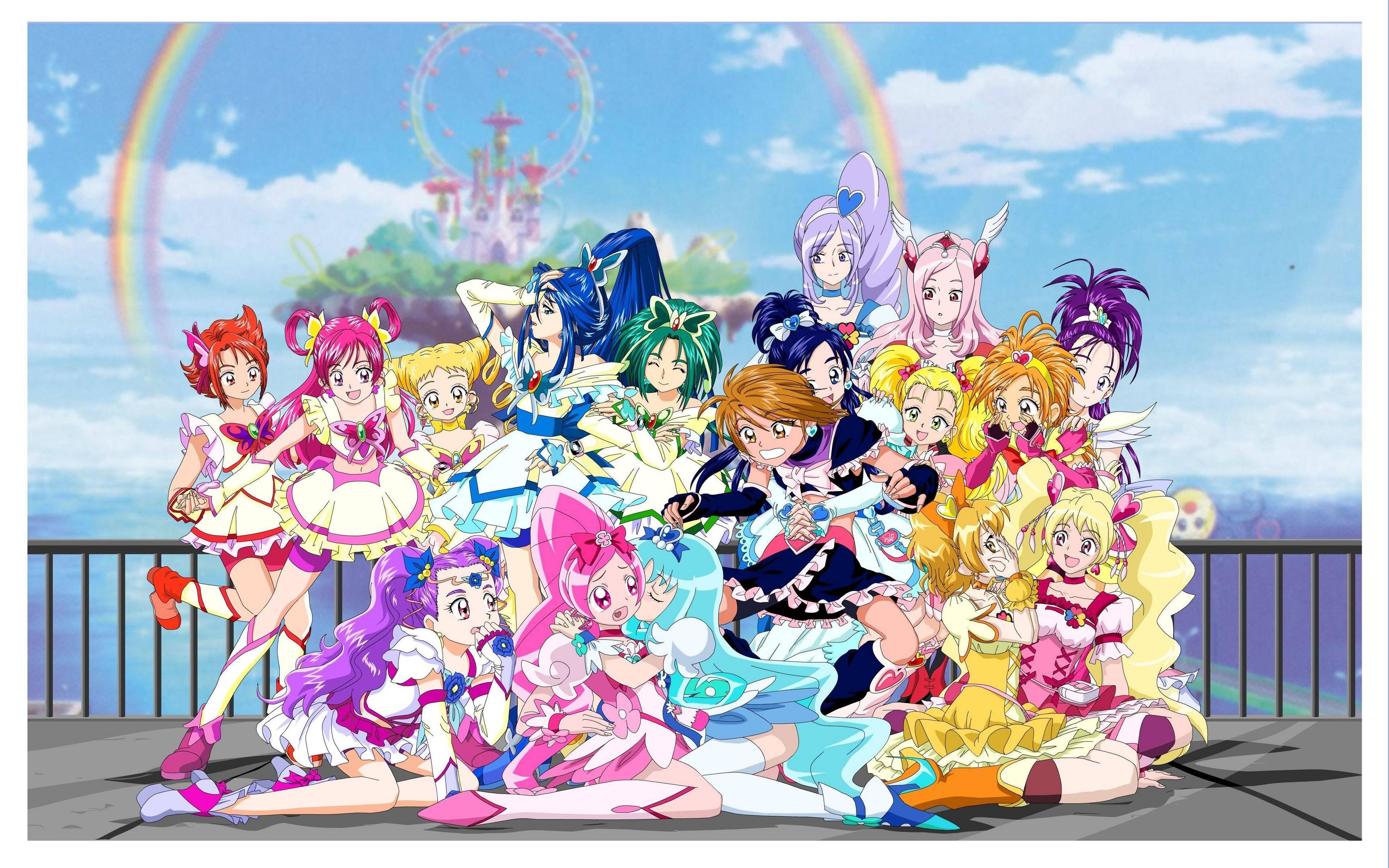 Pretty Cure Wallpapers Top Free Pretty Cure Backgrounds WallpaperAccess