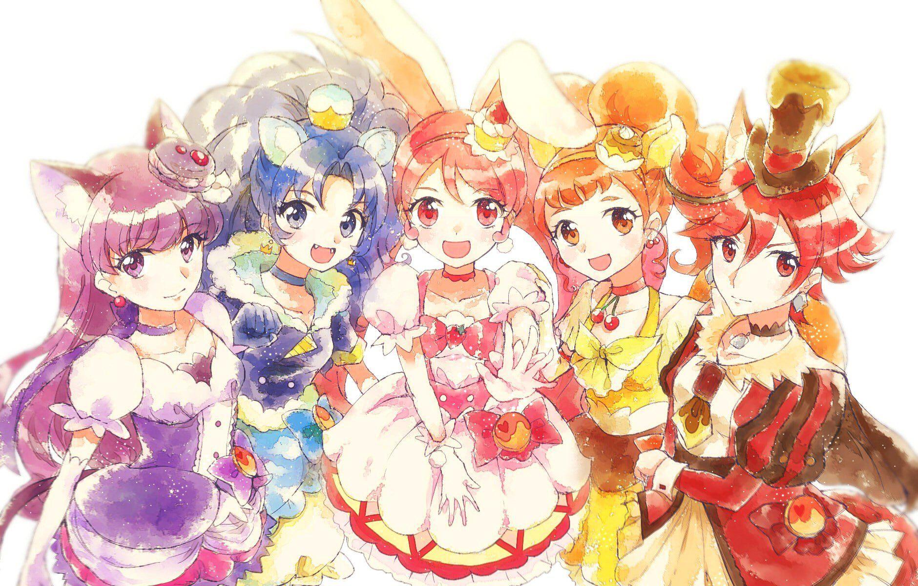 1880x1200 KirakiraPrecure a la Mode Wallpaper