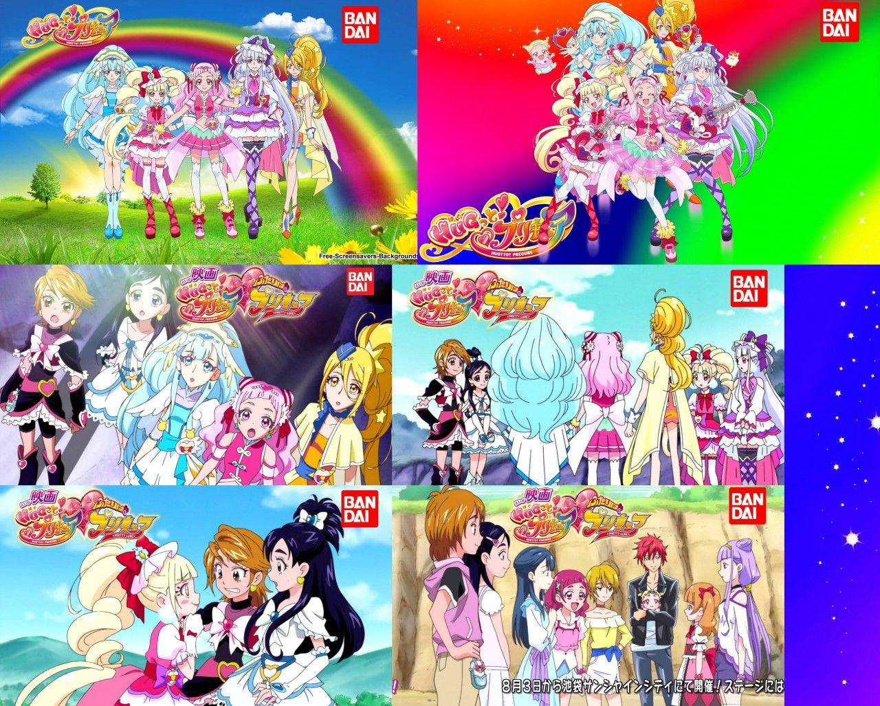 1280x1027 Hugtto Precure and Futari Wa Precure Wallpaper