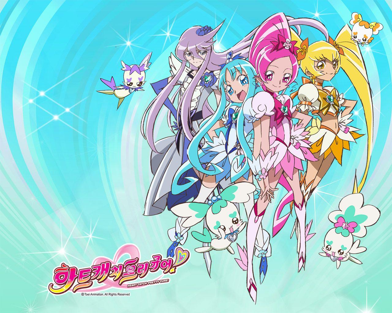 1280x1024 Heartcatch Precure! wallpaper, Anime, HQ Heartcatch Precure
