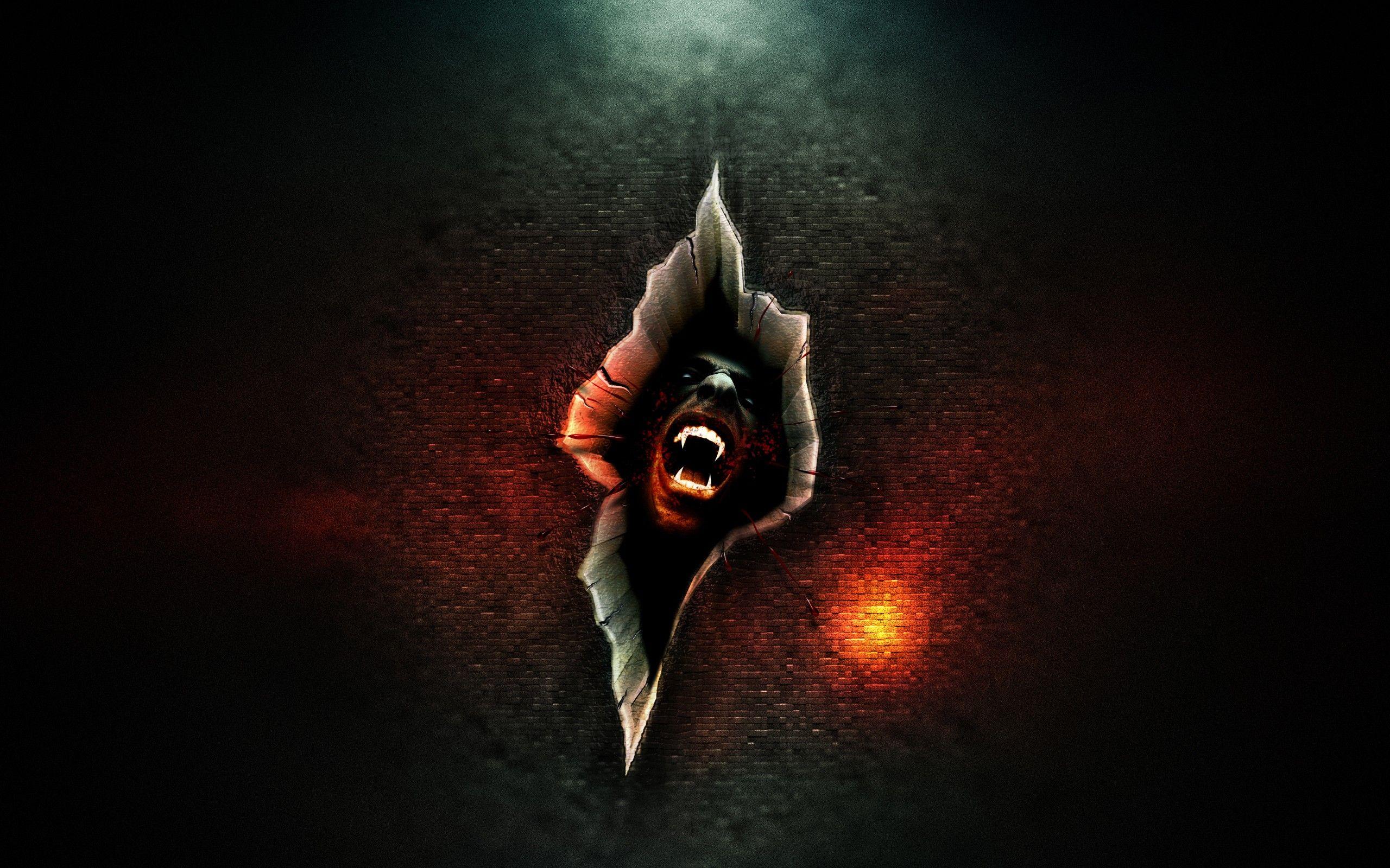 2560x1600 Vampire Fantasy Art YouTube Channel Cover
