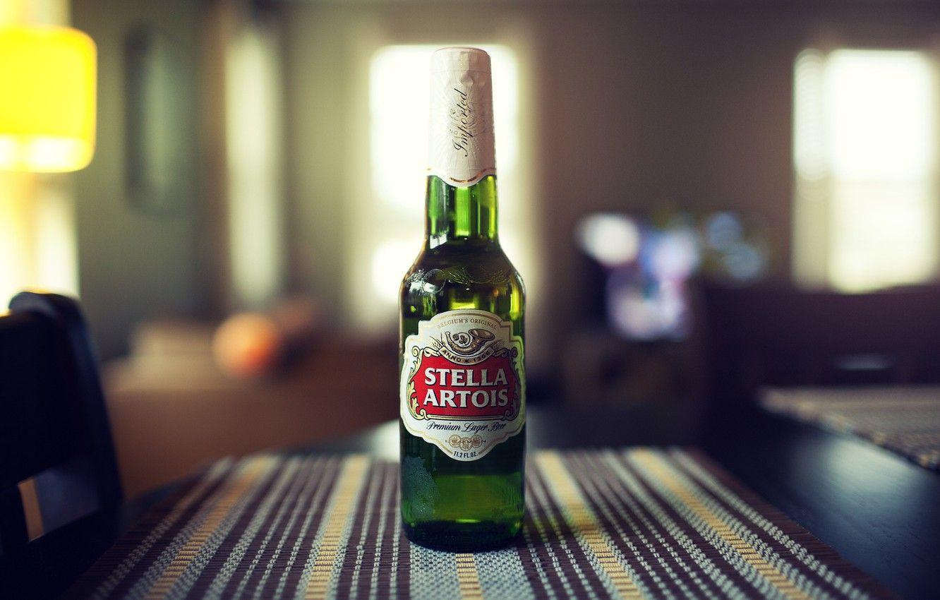 1332x850 Wallpaper bottle, beer, stella artois image for desktop, section