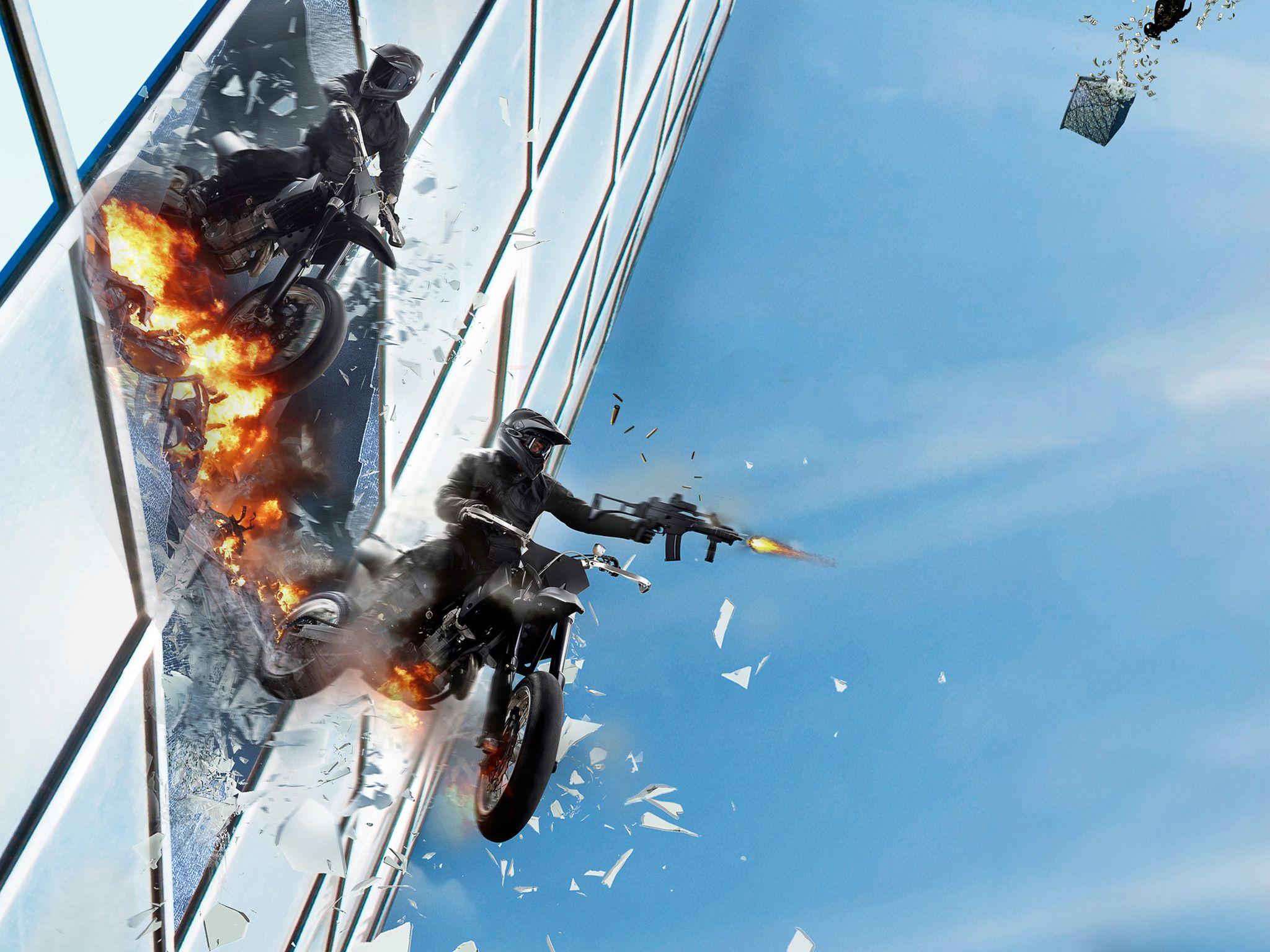 2048x1536 Point Break Bike Stunt HD wallpaper