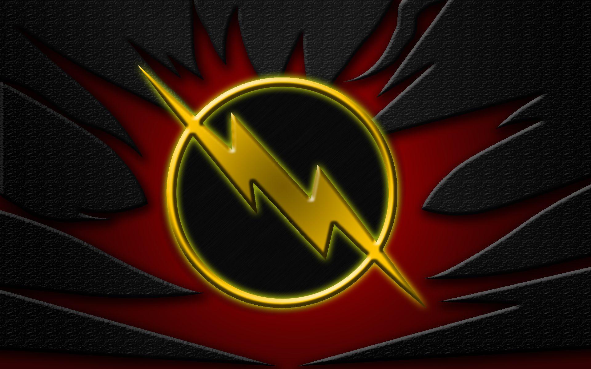 1920x1200 Free download Reverse Flash Logo Reverse Flash Texturized