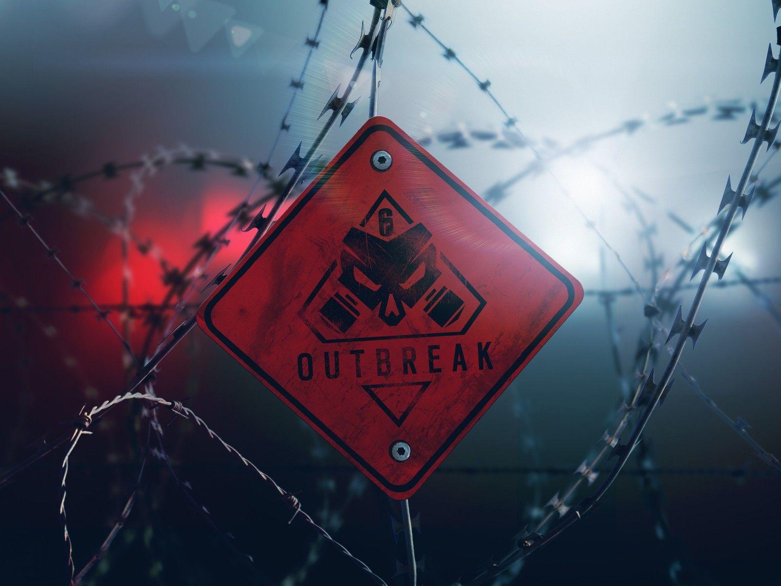 1600x1200 Download Rainbow Six Siege Outbreak 4K Wallpaper for Desktop