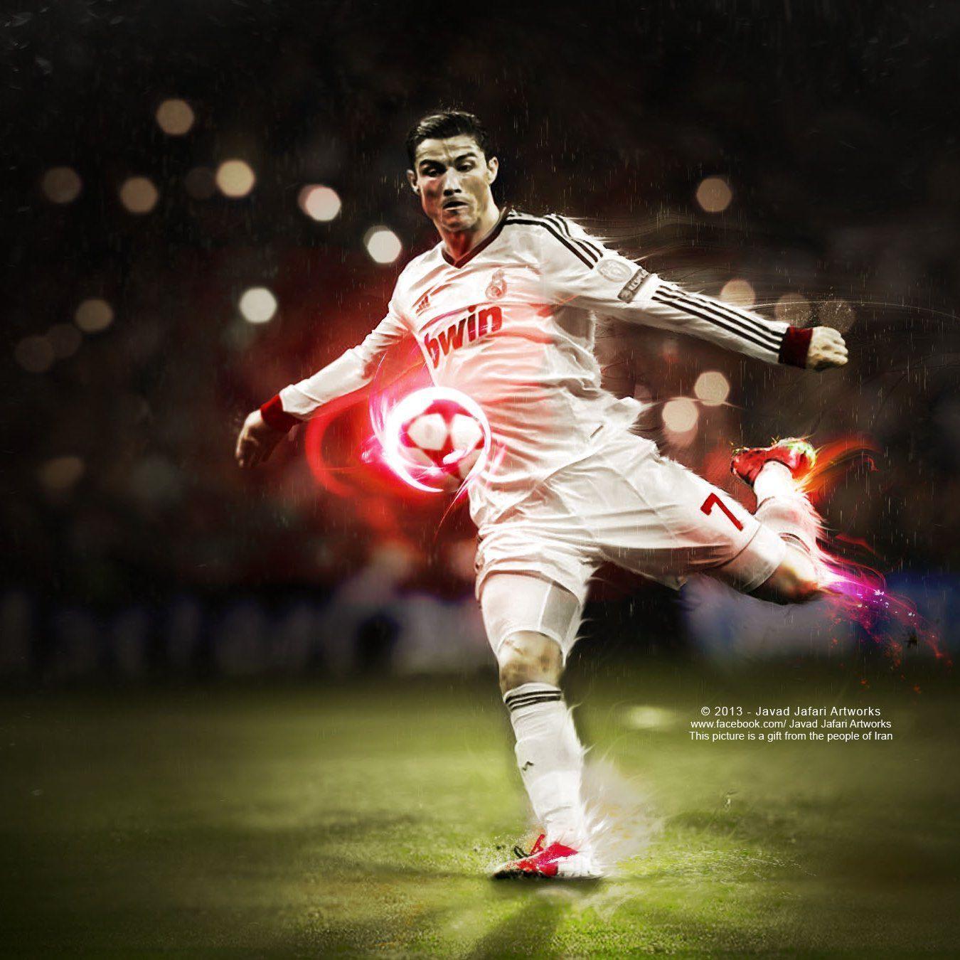 1350x1350 Cristiano Ronaldo iPhone Wallpaper