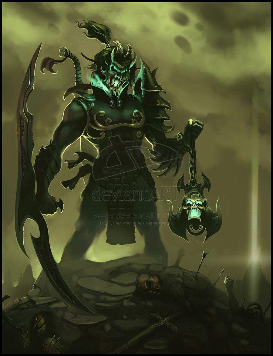 900x1175 Yen Wang- Chinese God of Death by Chenzan. Storyboard