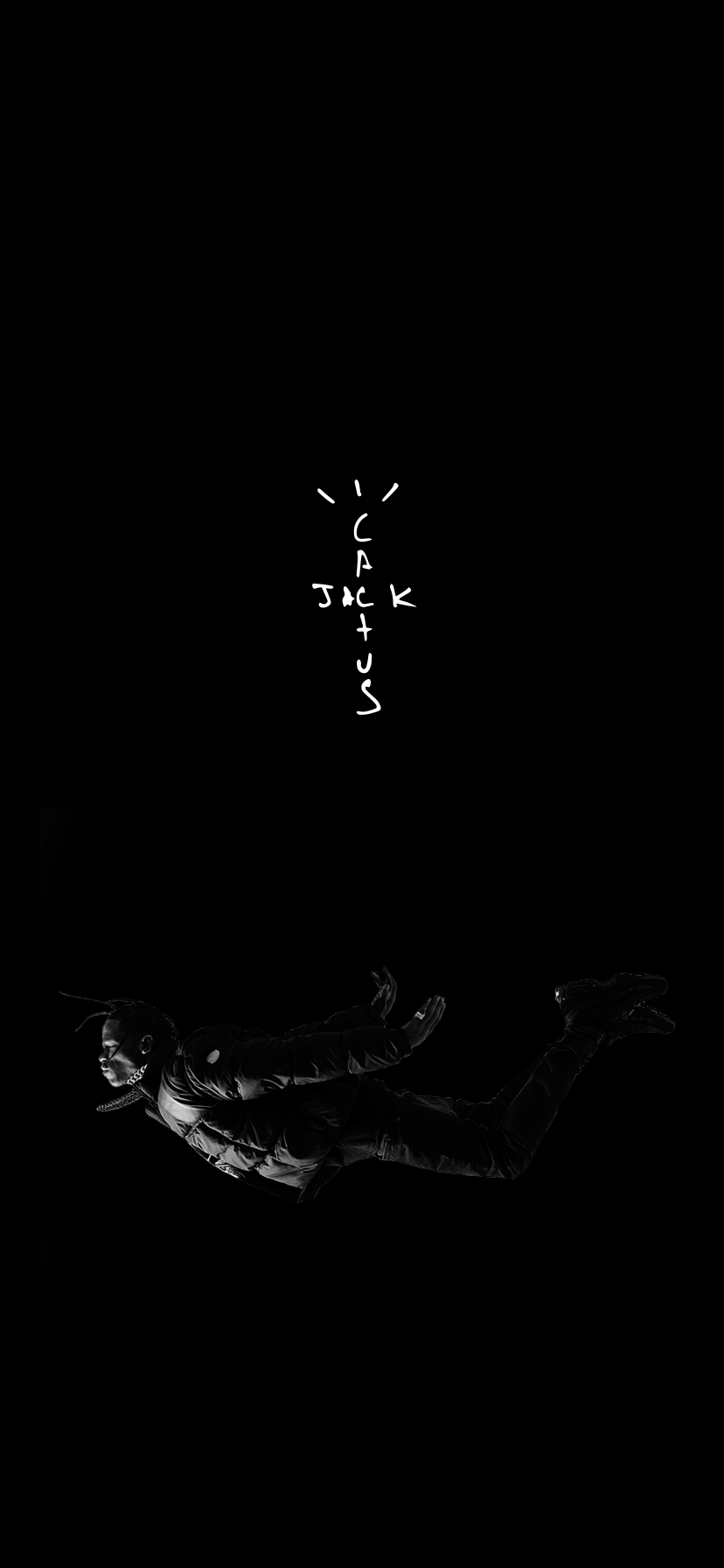 828x1792 Travis Scott Dark Wallpaper