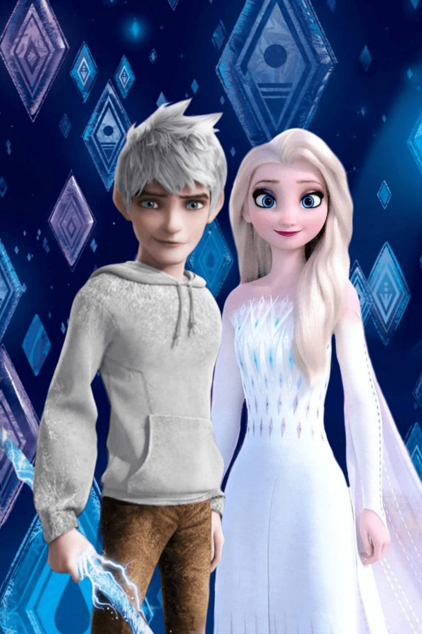 853x1280 Disney. Jelsa, Jack