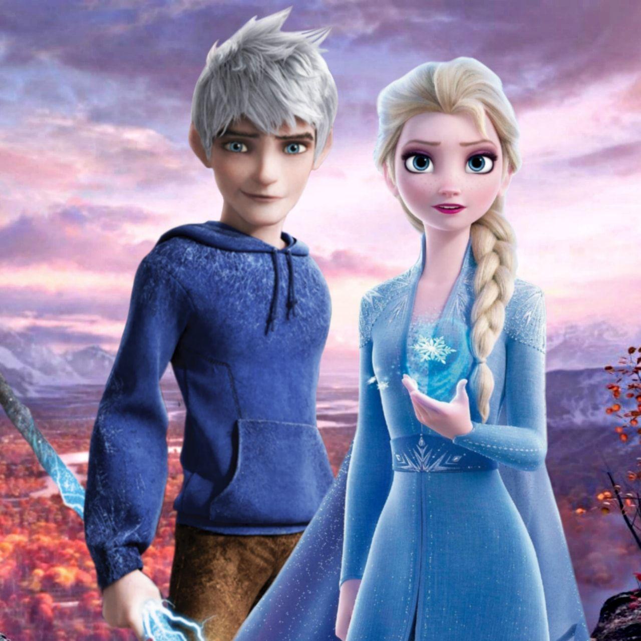 1280x1280 Jelsa. Jelsa, Jack frost, Disney