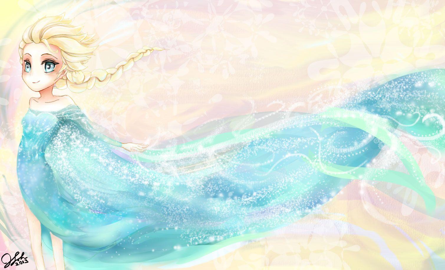 1510x918 Elsa and Jack Frost Wallpaper
