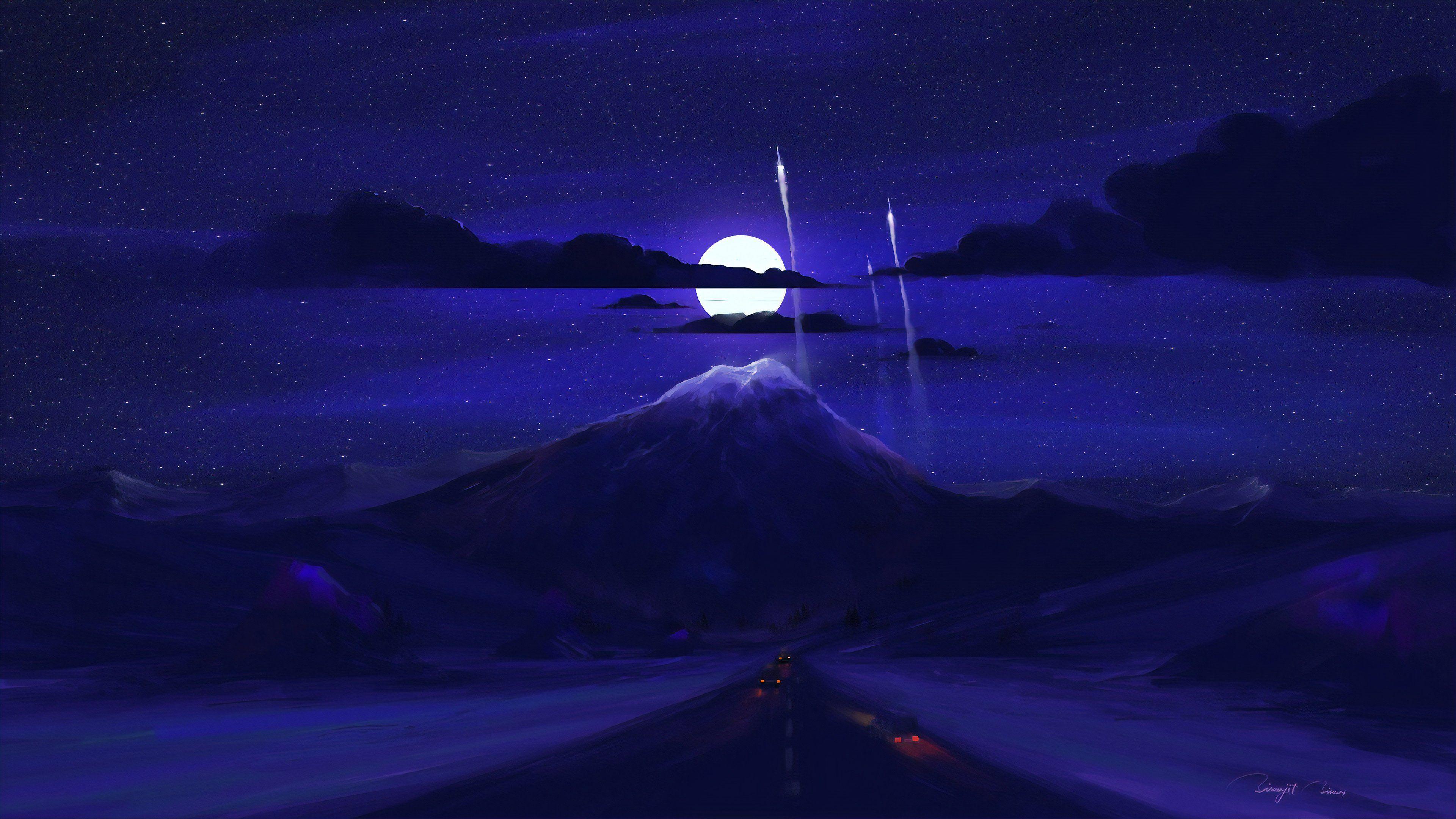 3840x2160 Dark 4k Wallpaper Minimalist