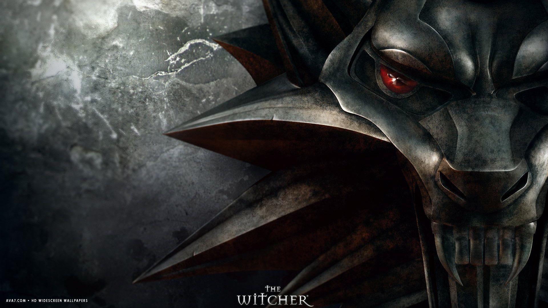 1920x1080 witcher game logo HD widescreen wallpaper / games background