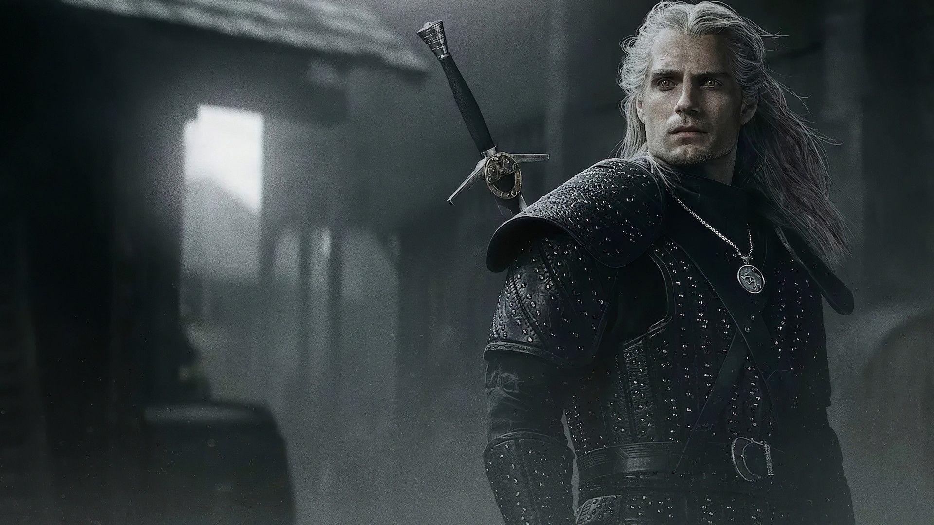 1920x1080 Download wallpaper: Henry Cavli in The Witcher 1920x1080