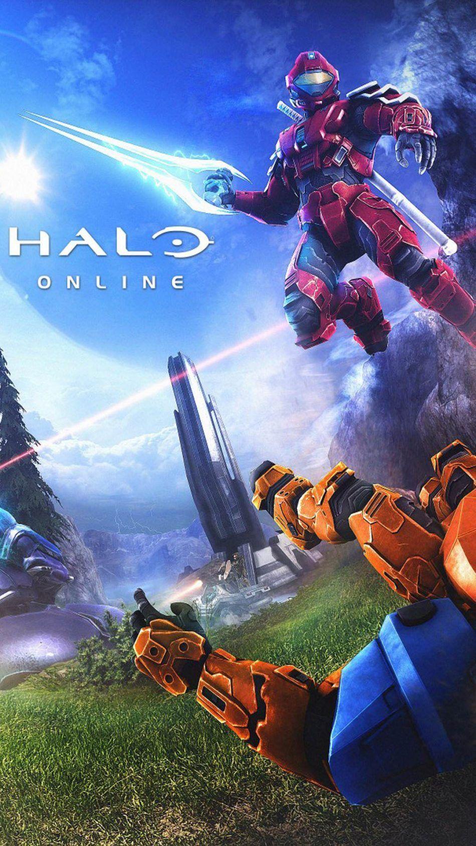950x1689 Halo Online 2018 4K Ultra HD Mobile Wallpaper. Video game posters