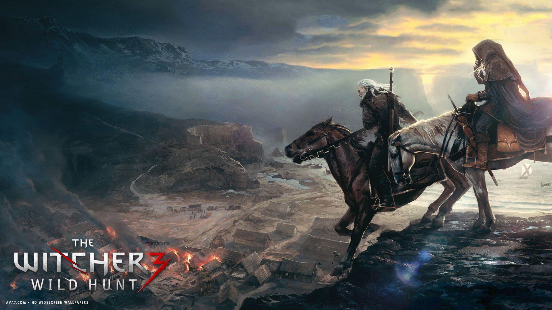 1920x1080 witcher 3 wild hunt game HD widescreen wallpaper / games background