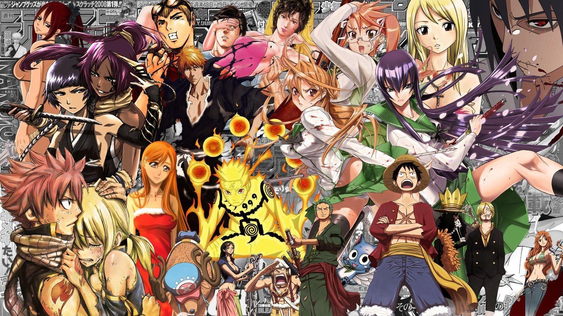 1920x1080 Fresh Anime Heroes Wallpaper HD