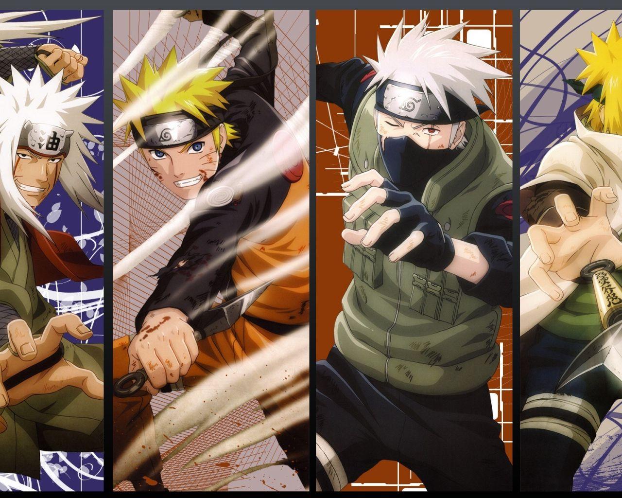 1280x1024 Heroes of Anime Naruto Desktop wallpaper 1280x1024