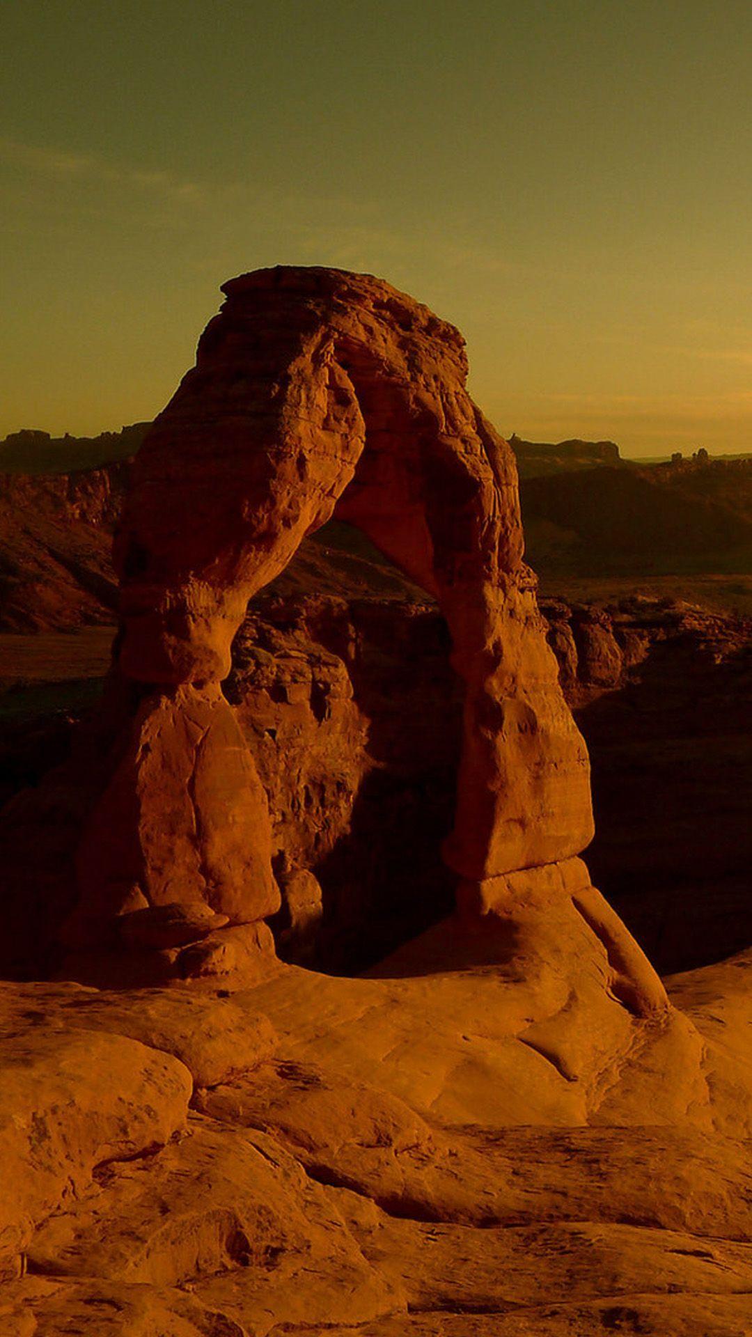 1080x1920 Arches National Park At Dusk iPhone 8 Wallpaper. Wallpaper app