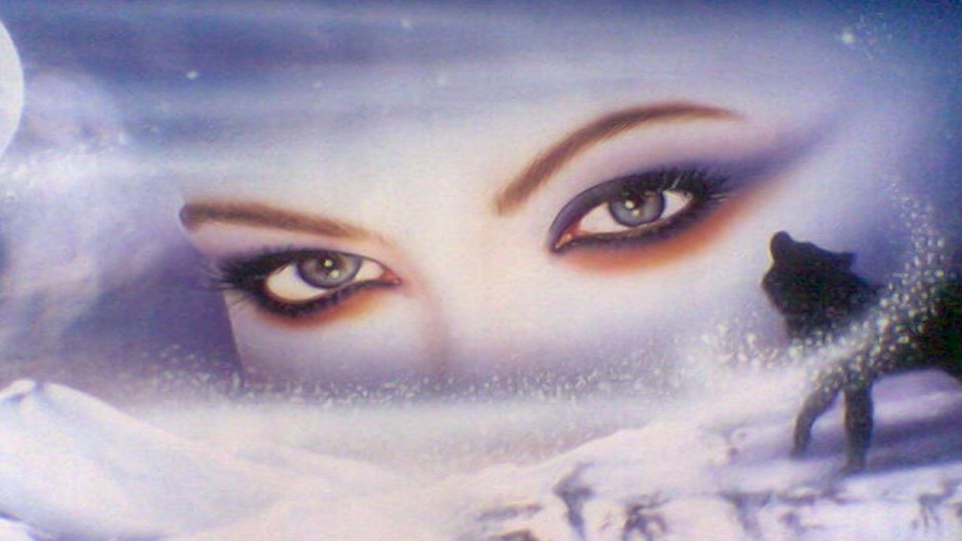 Beautiful girl eye closeup photography HD images 1440x900 free download