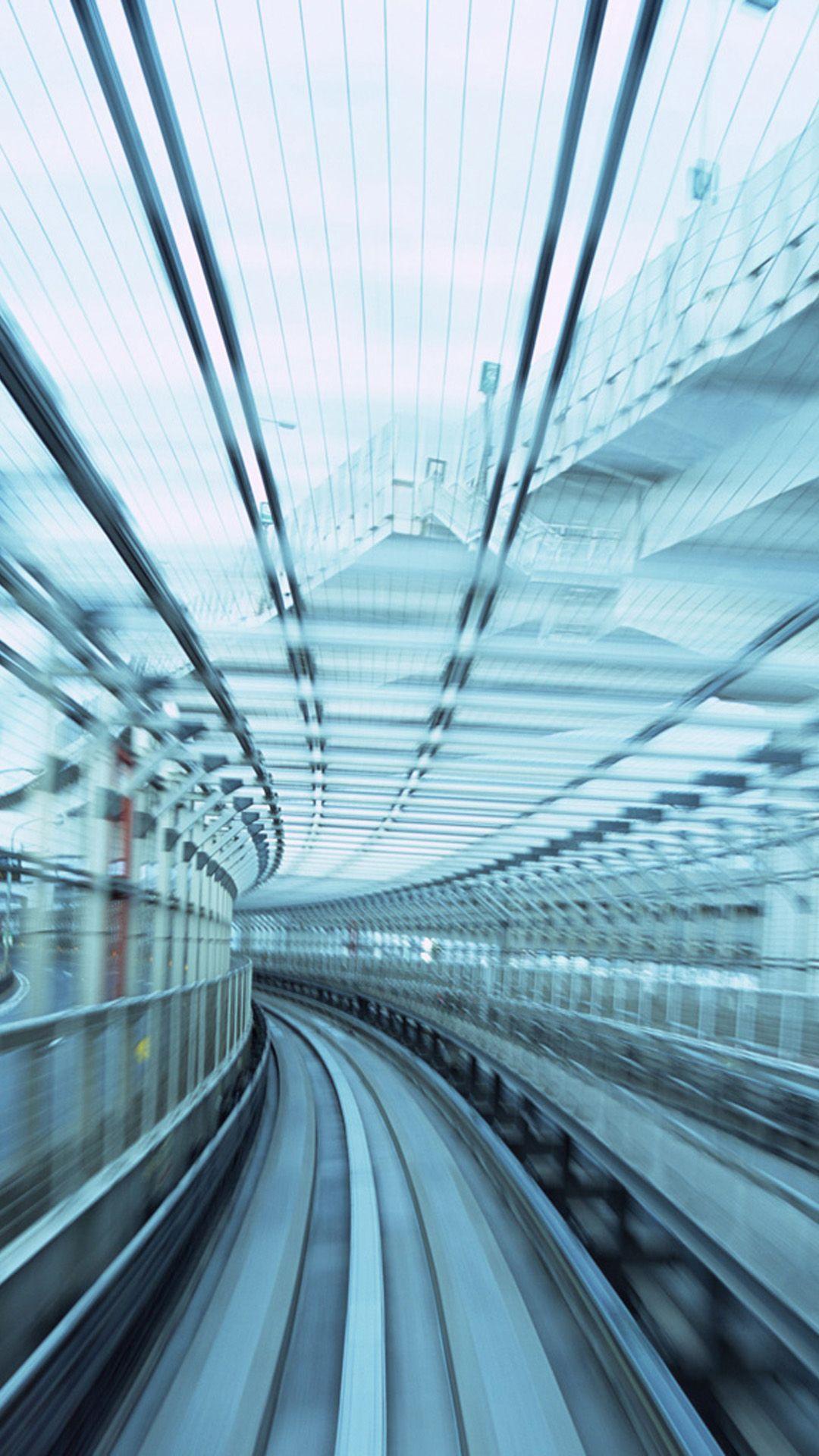 1080x1920 Urban Rail Glass iPhone 6 Plus HD Wallpaper HD Download