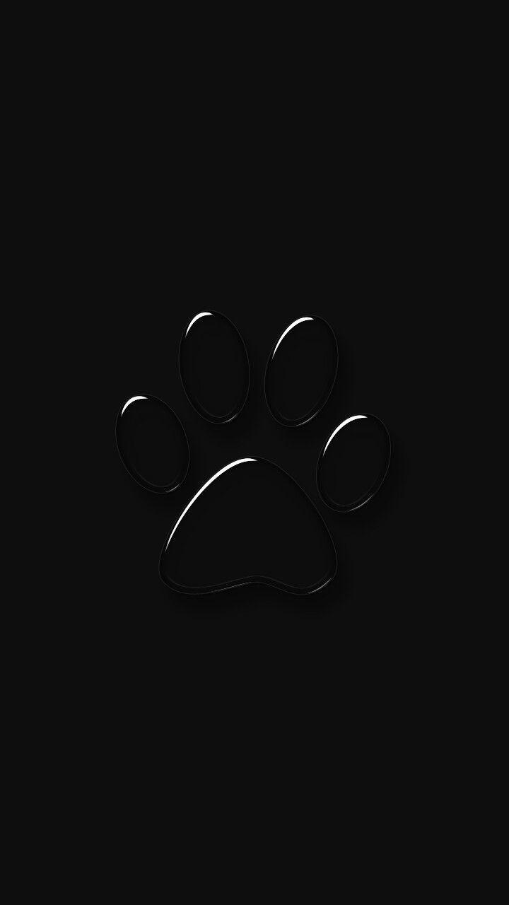 720x1280 Paw iPhone black wallpaper. iPhone black, Black