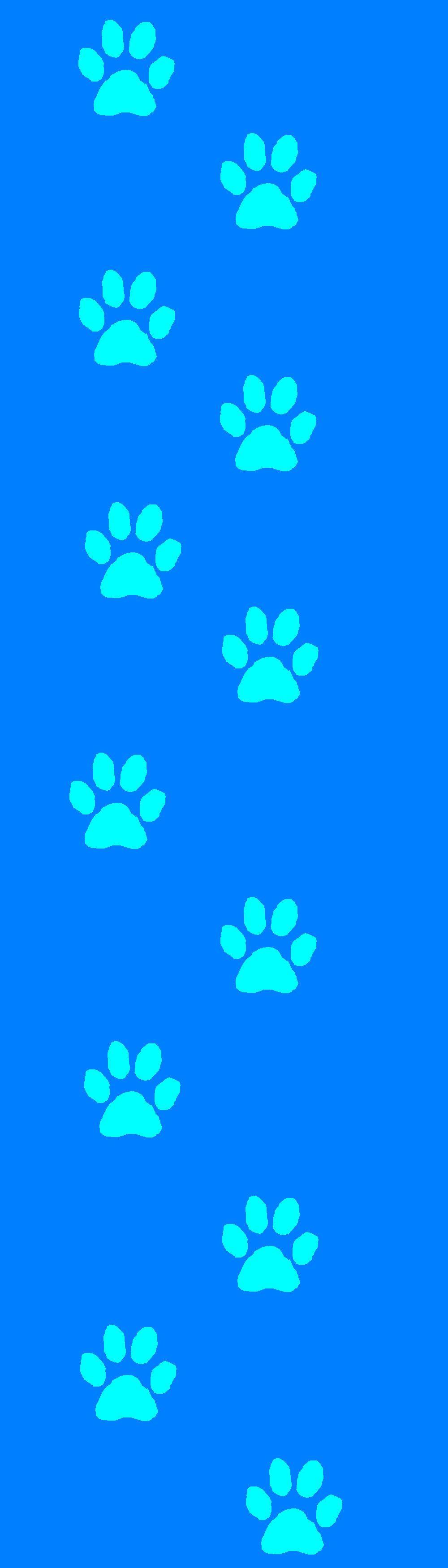 1000x3500 Paw Print Wallpaper