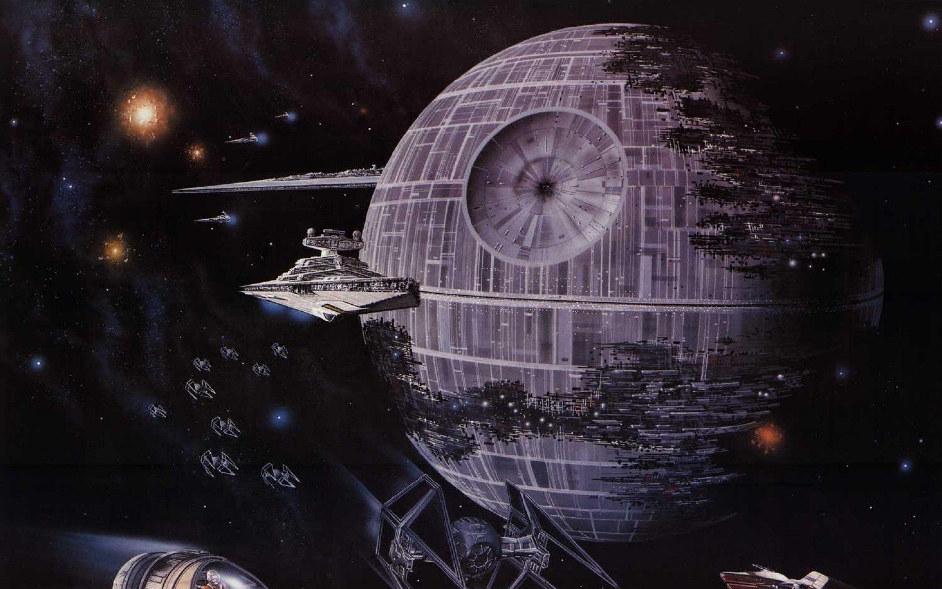 1920x1200 Star Wars Death Star HD Background Wallpaper Res Star Wars