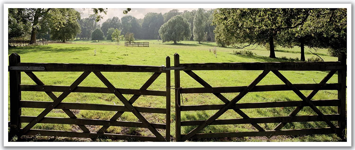 1500x635 J.P. London PAN5177 uStrip Sunshine Country Farm Ranch Gate High