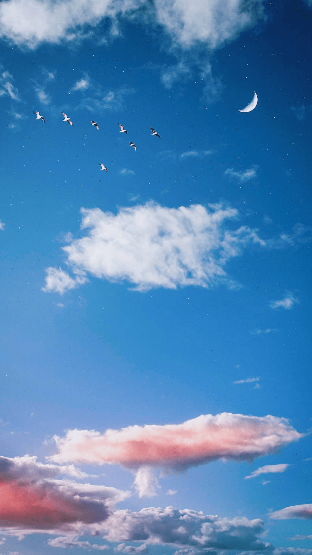 1080x1920 Blue Sky Tumblr