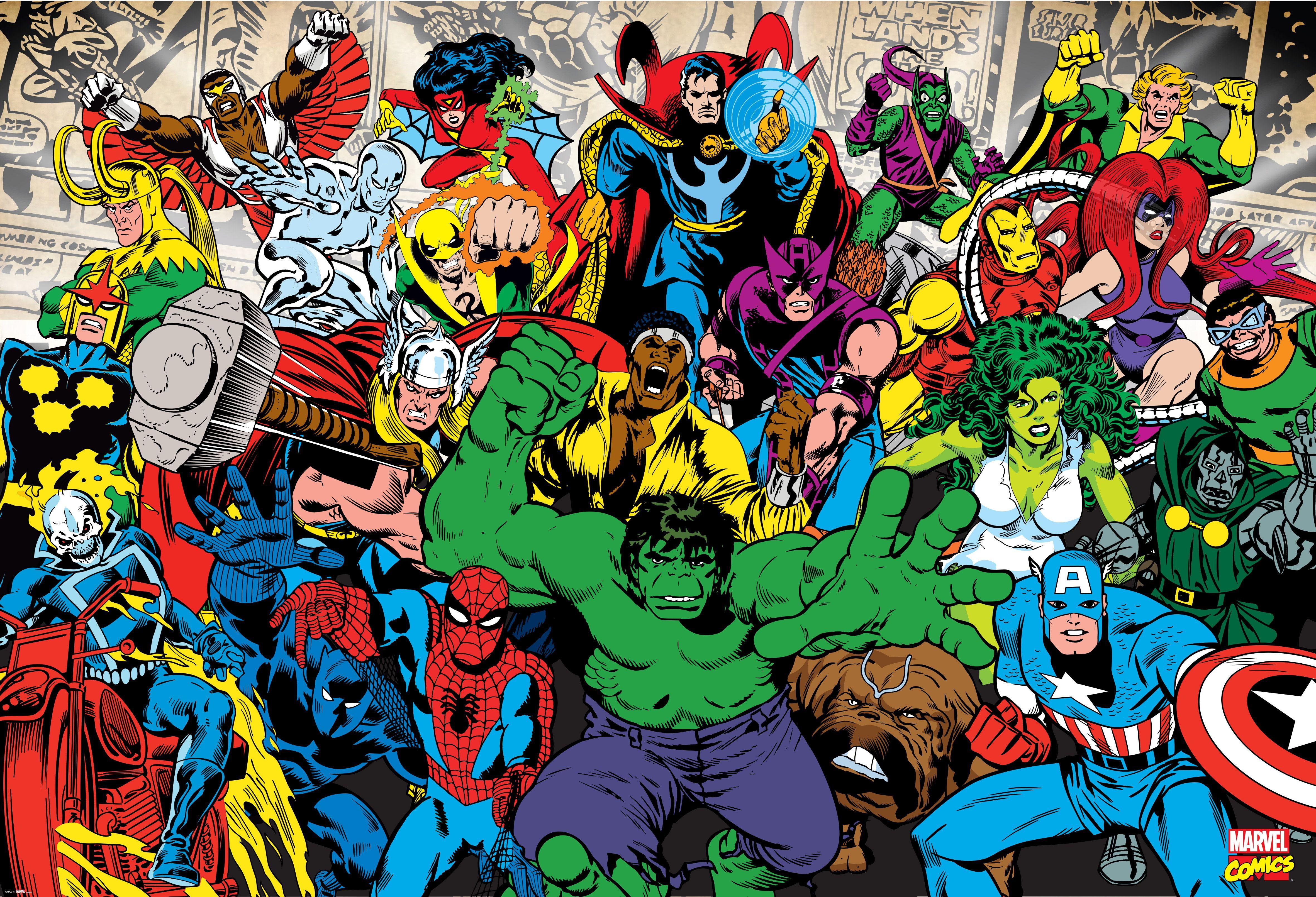 4724x3221 Avengers Wallpaper Mural