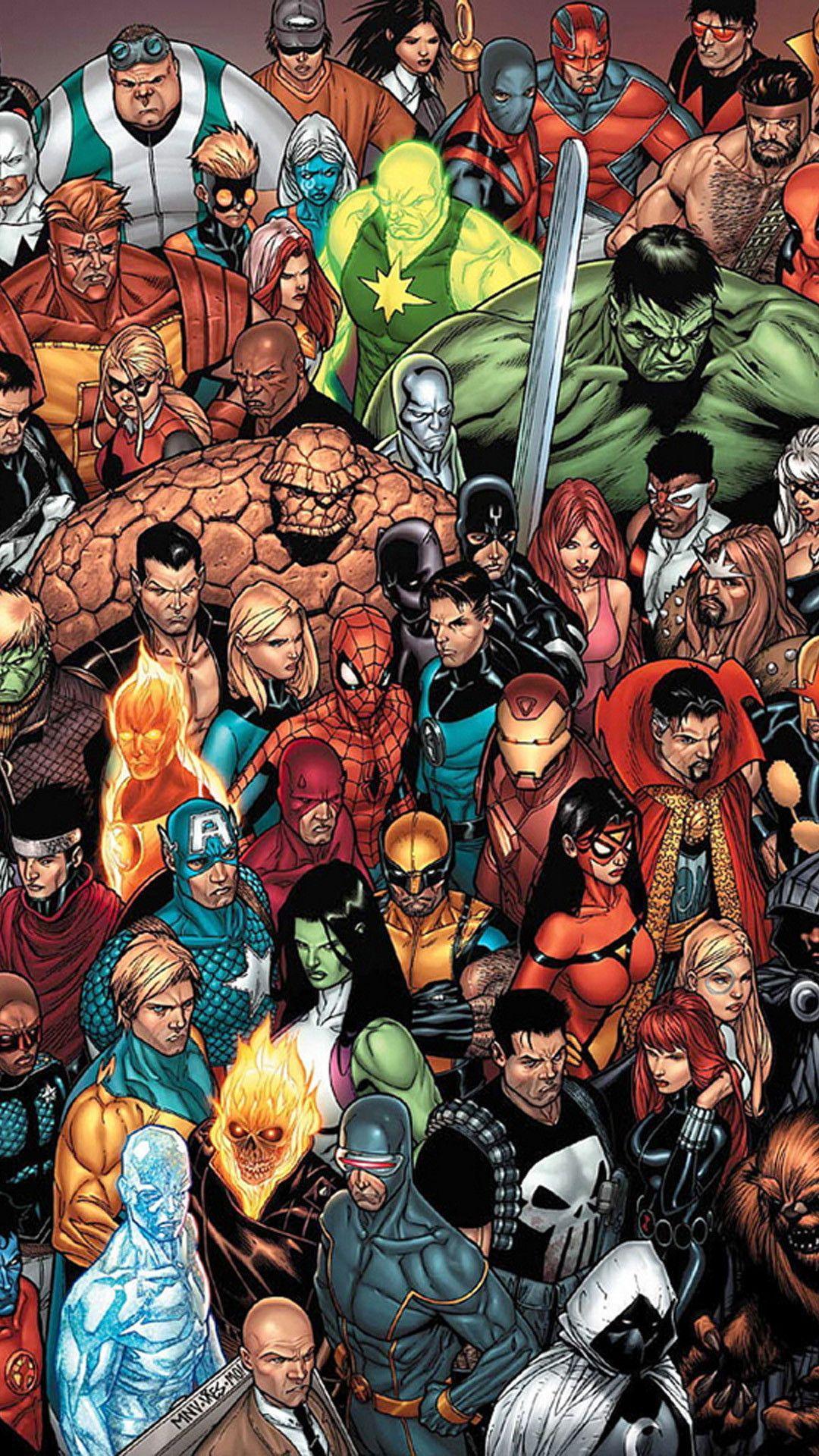 1080x1920 Marvel Comics Wallpaper