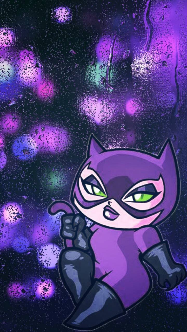 720x1280 Chibi Catwoman wallpaper