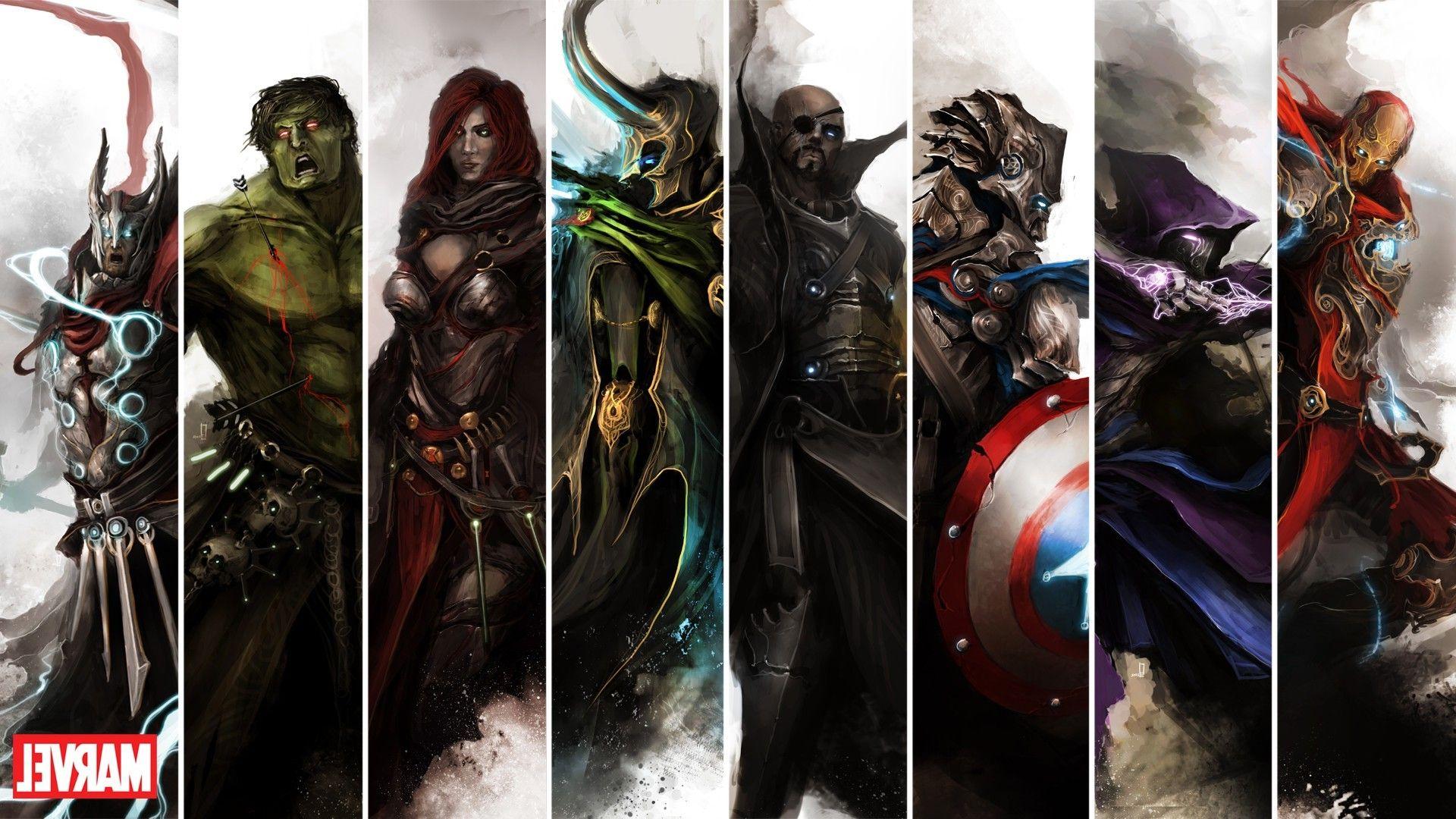 1920x1080 Avengers Wallpaper. The Avengers