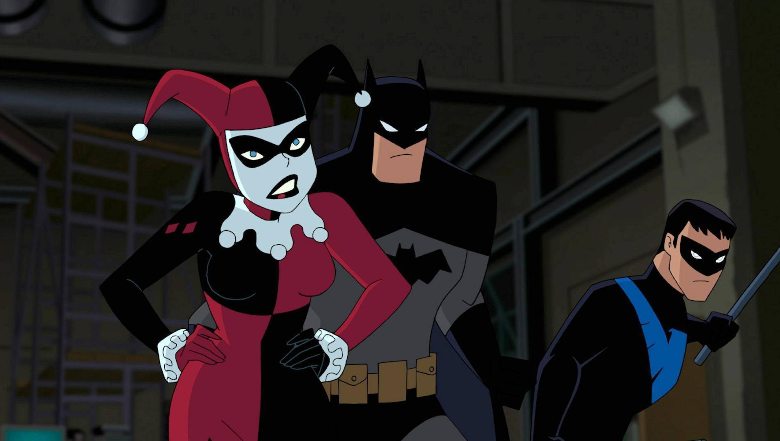 2552x1442 Batman and Harley Quinn (2017) Desktop Wallpaper