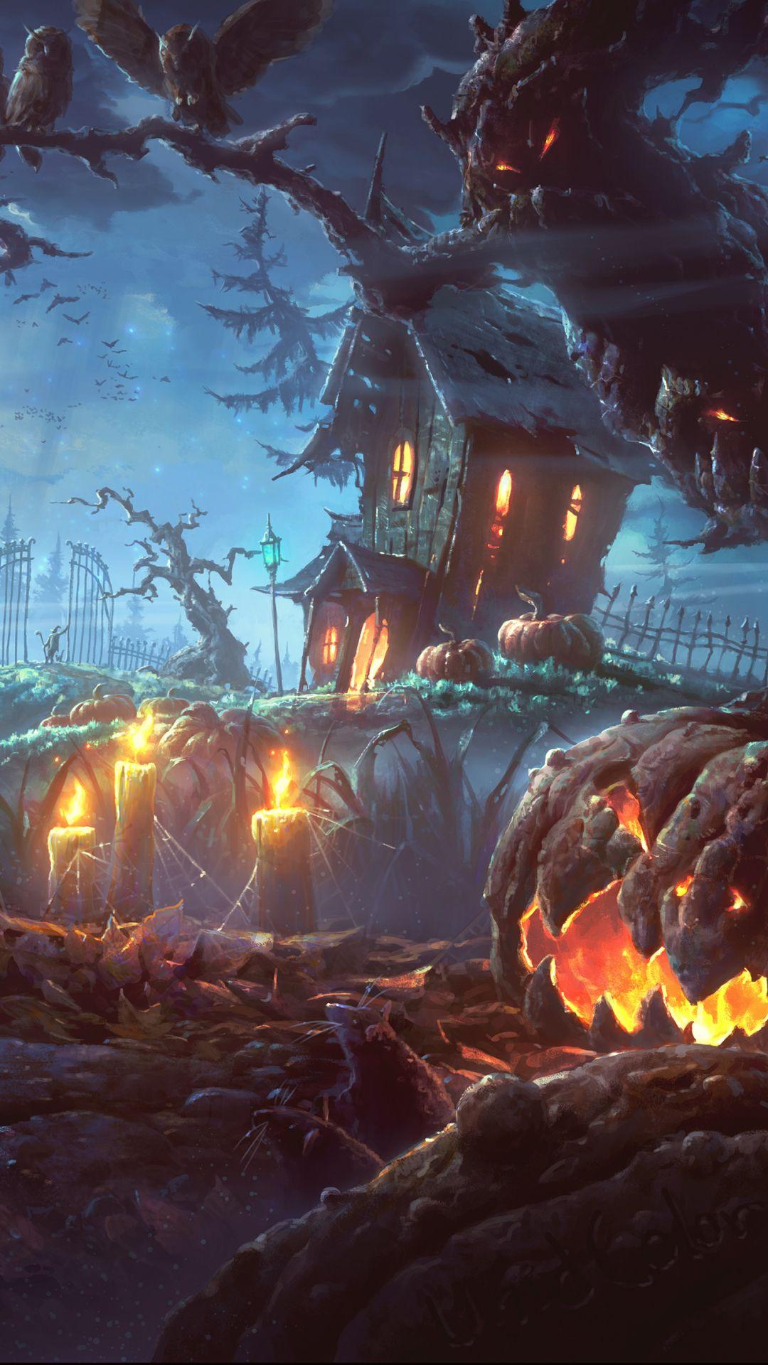 1080x1920 Halloween Apple IPhone 6S Plus (1080x1920) Wallpaper