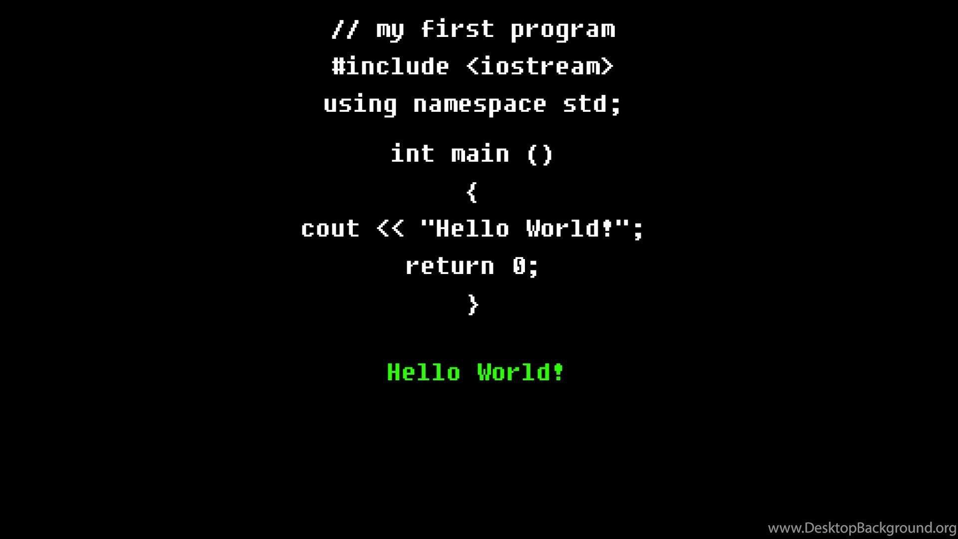 Black Programming Wallpapers - Top Free Black Programming Backgrounds ...