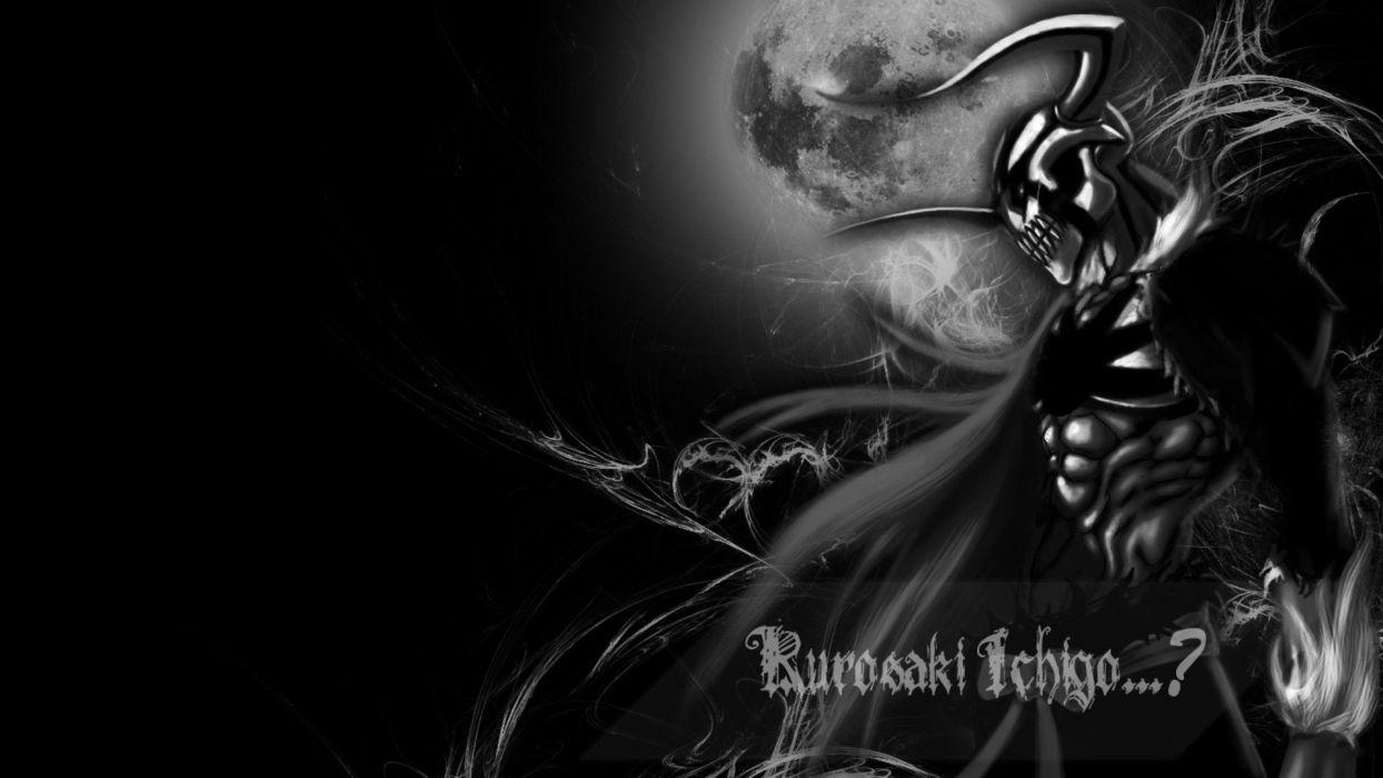 1244x700 Bleach Moon Kurosaki Ichigo horns manga Hollow Ichigo VastoLorde