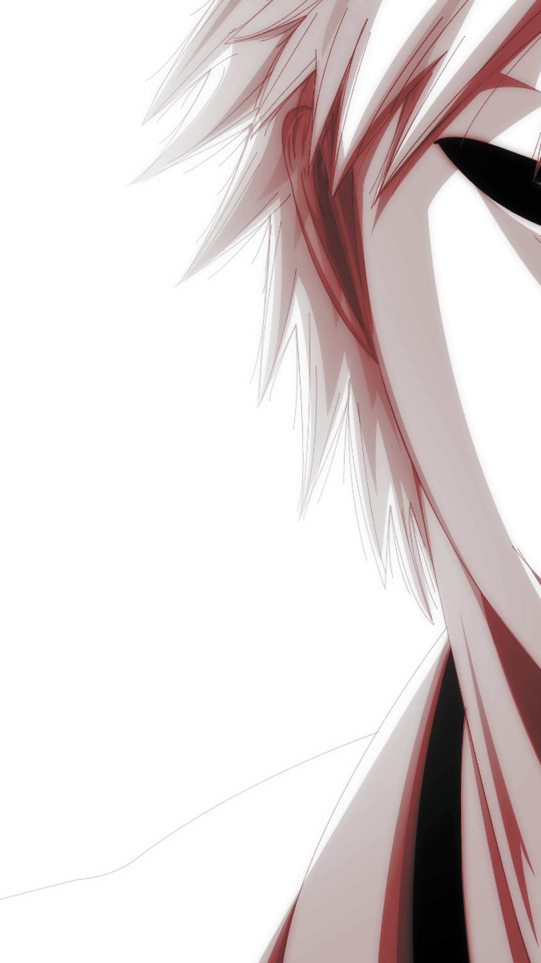 1080x1920 Download 1080x1920 Kurosaki Ichigo, Hollow Side, Close Up Face