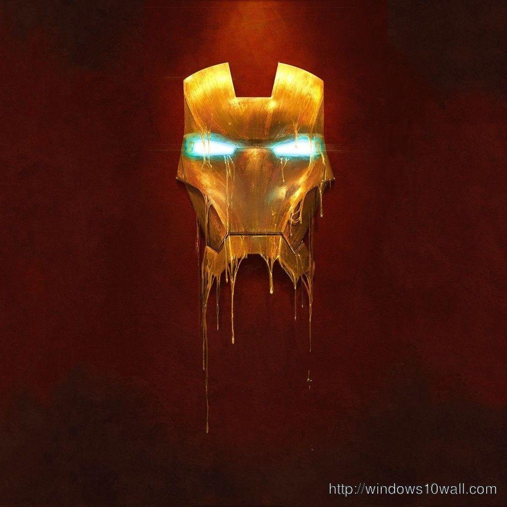 1024x1024 Iron Man 4 iPad Background Wallpaper