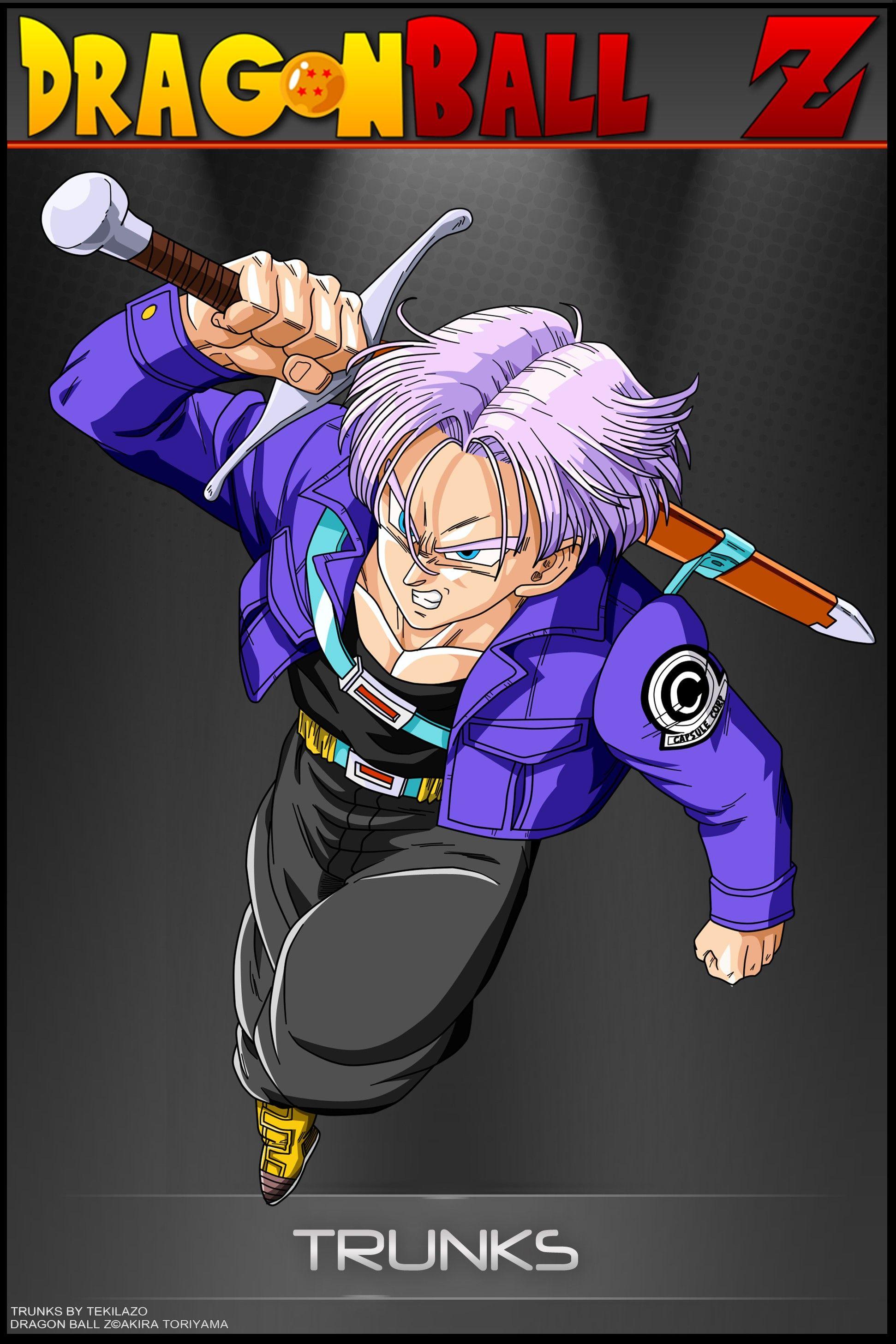 1942x2912 trunks, Dragon, Ball, Z, Dragon, Ball Wallpaper HD / Desktop