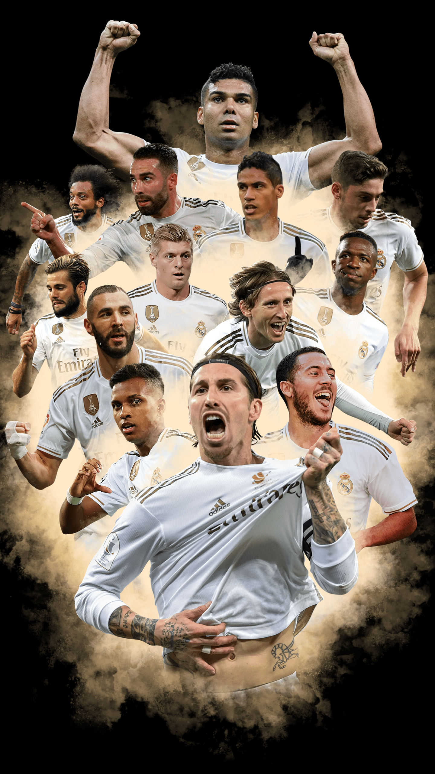 Real Madrid Team Wallpapers Top Free Real Madrid Team Backgrounds Wallpaperaccess